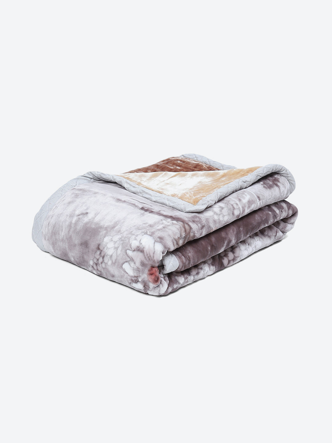 Printed Double Bed Blanket for Heavy Winter -2 Ply