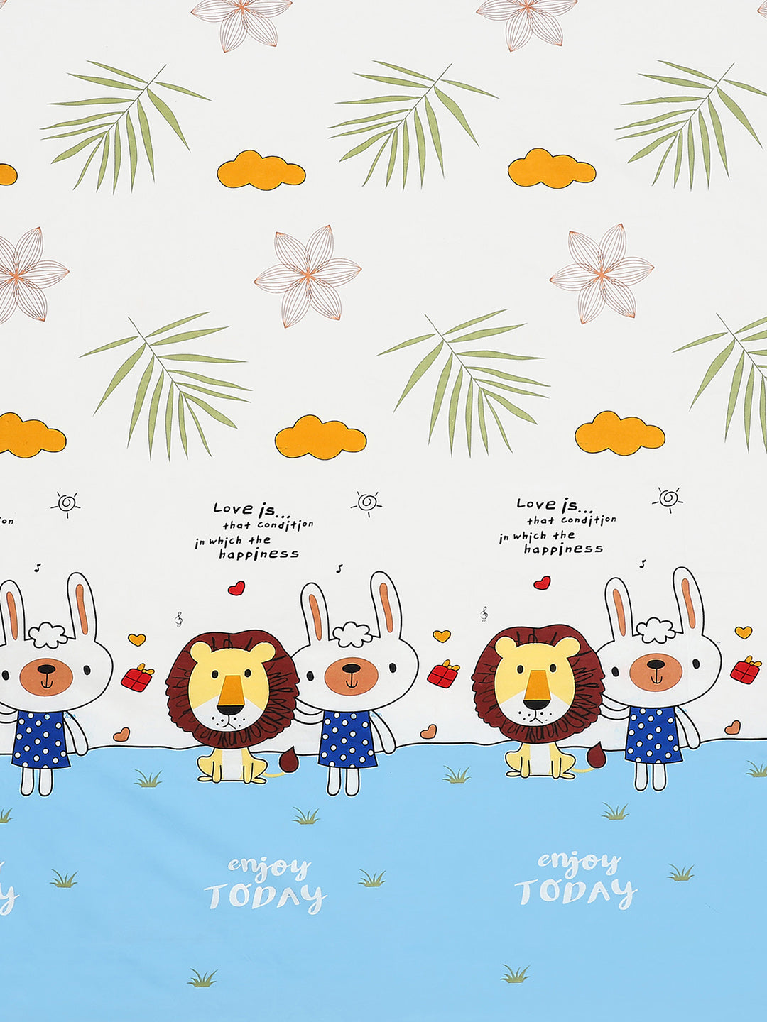 120 GSM Polyester Double Bed Bedsheet with 2 Pillow Covers - Updated - Updated - Updated