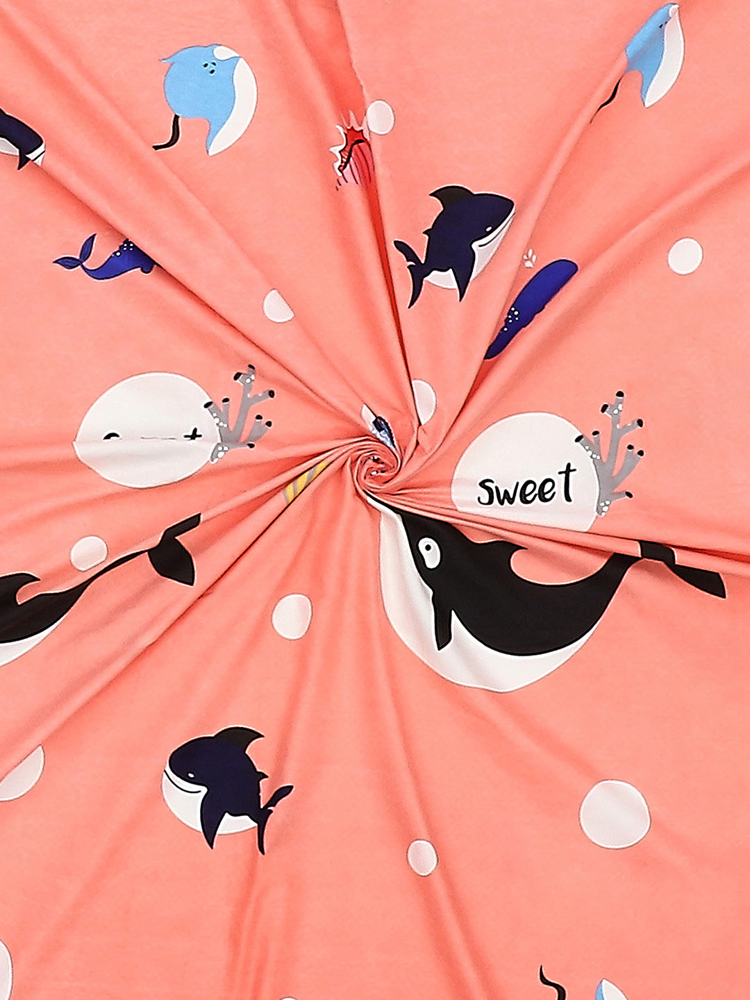 120 GSM Polyester Double Bed Bedsheet with 2 Pillow Covers - Updated - Updated - Updated