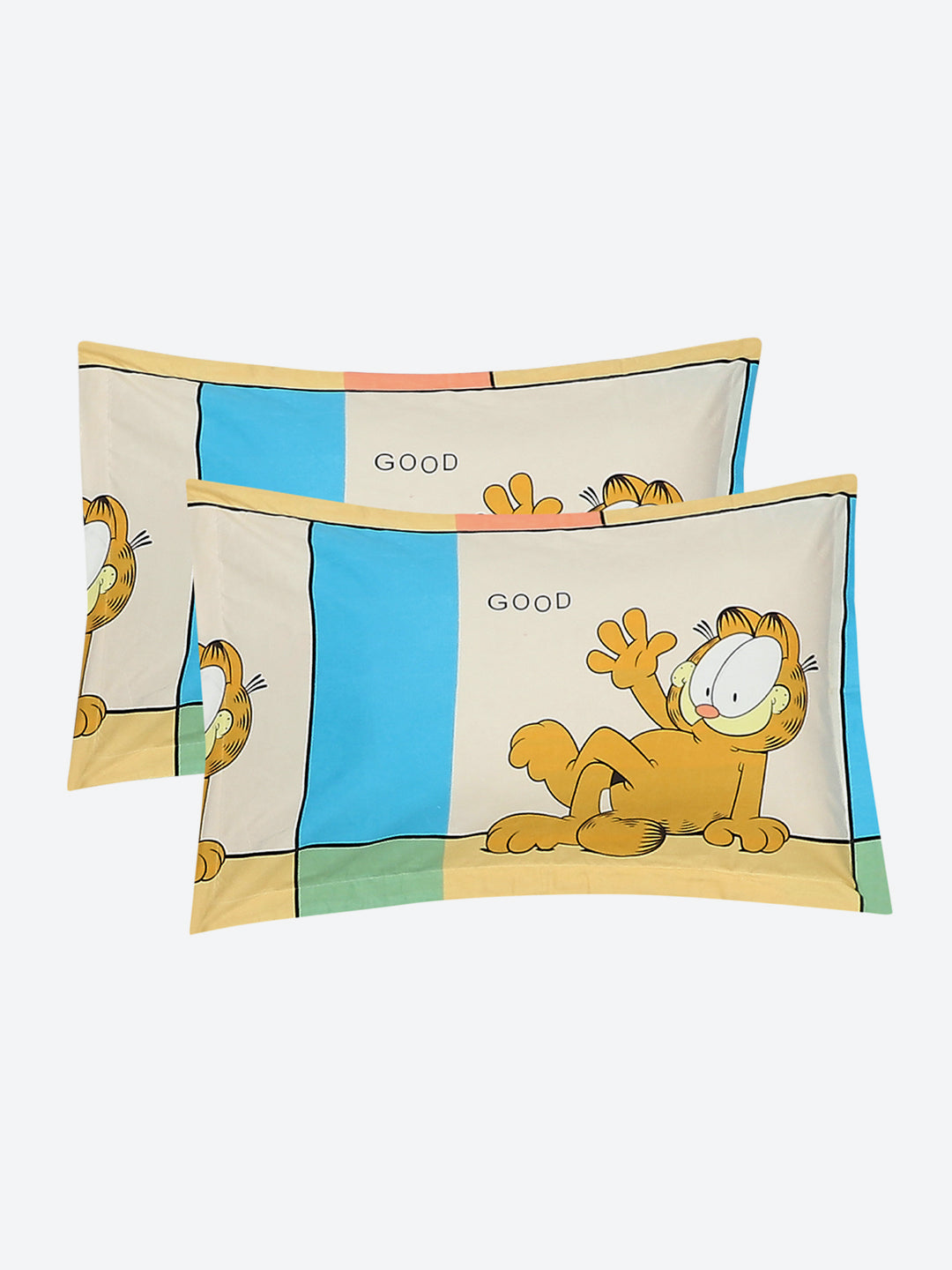 120 GSM Polyester Double Bed Bedsheet with 2 Pillow Covers - Updated - Updated - Updated