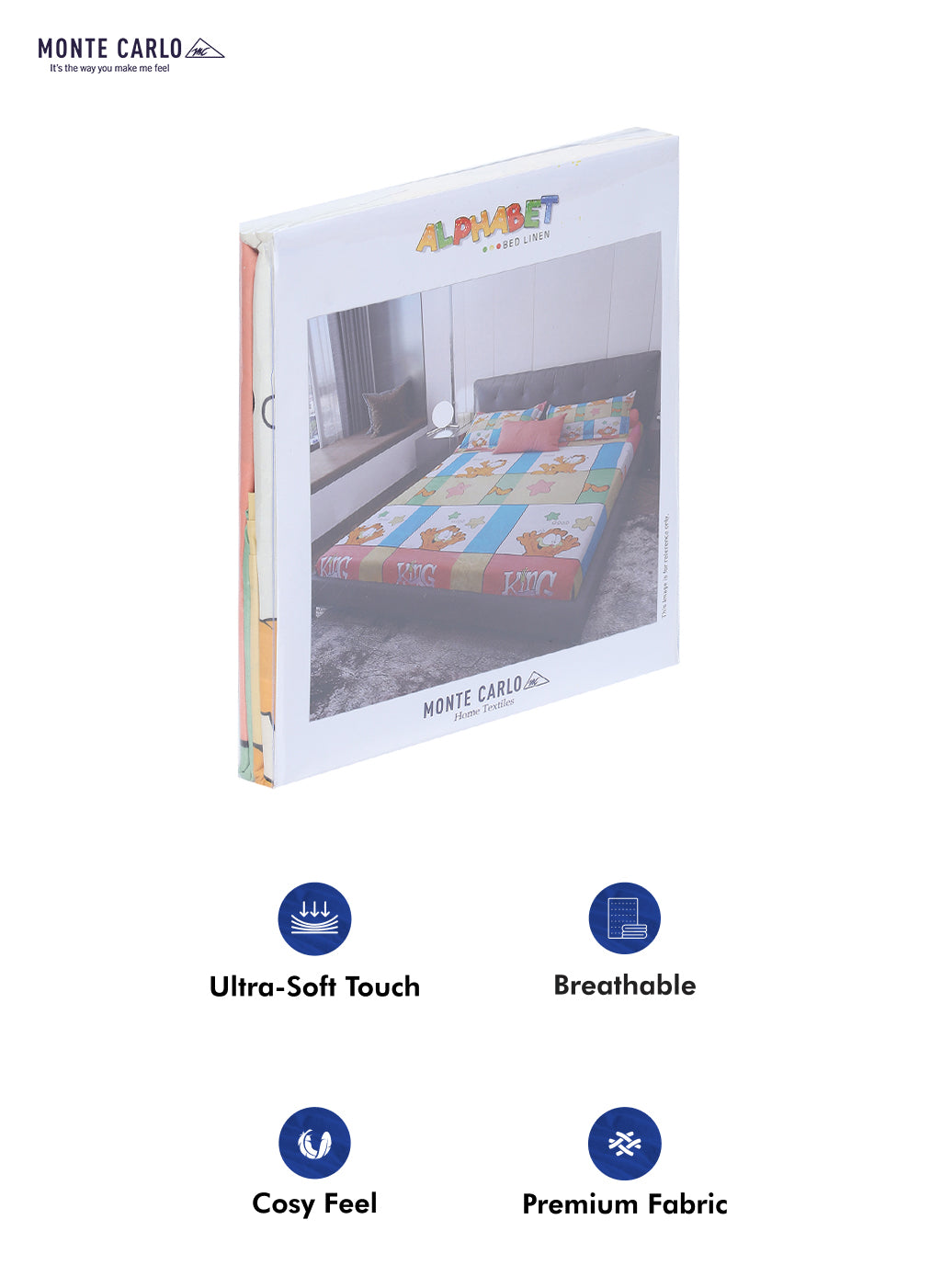 120 GSM Polyester Double Bed Bedsheet with 2 Pillow Covers - Updated - Updated - Updated