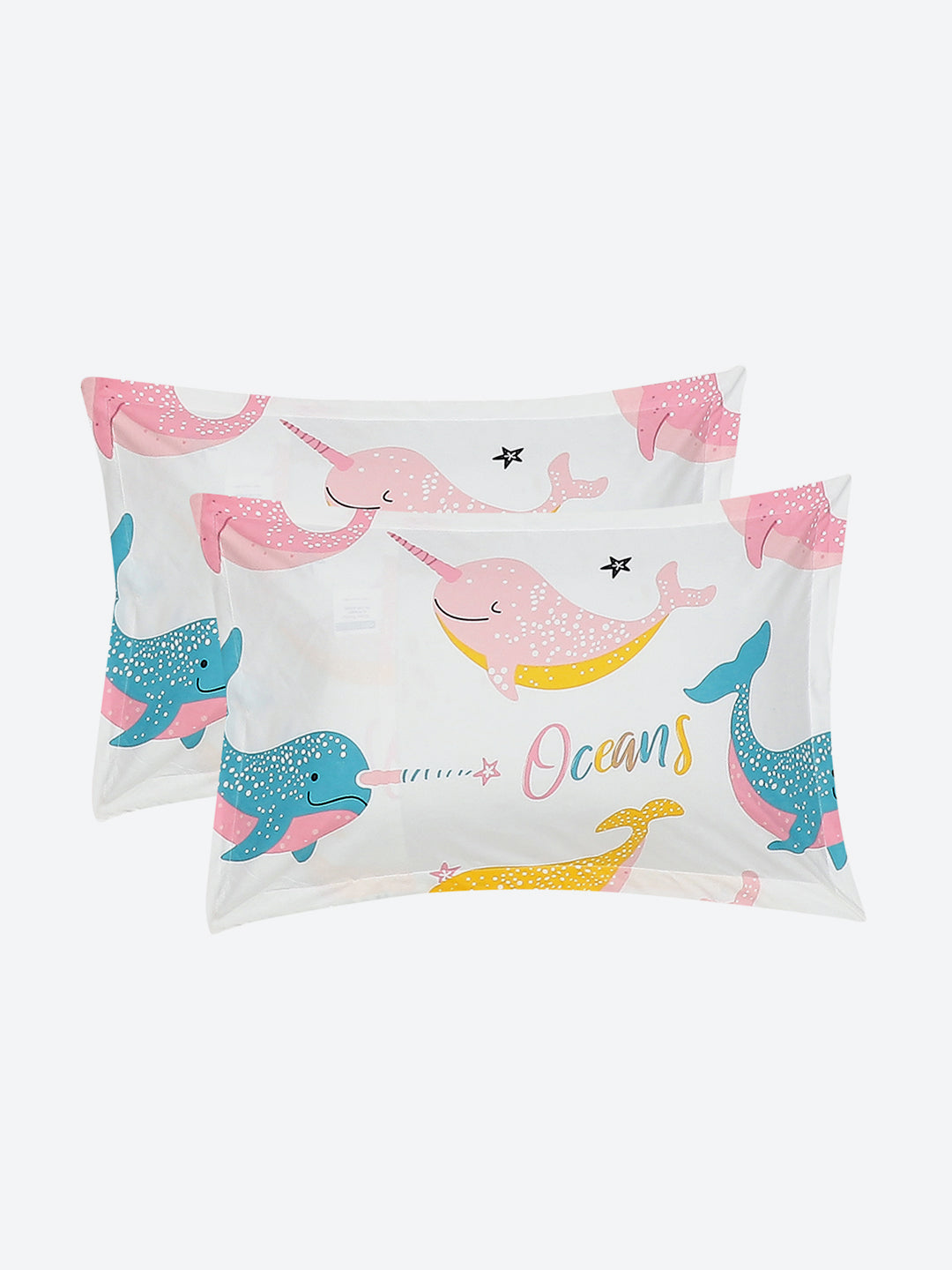 120 GSM Polyester Double Bed Bedsheet with 2 Pillow Covers - Updated - Updated