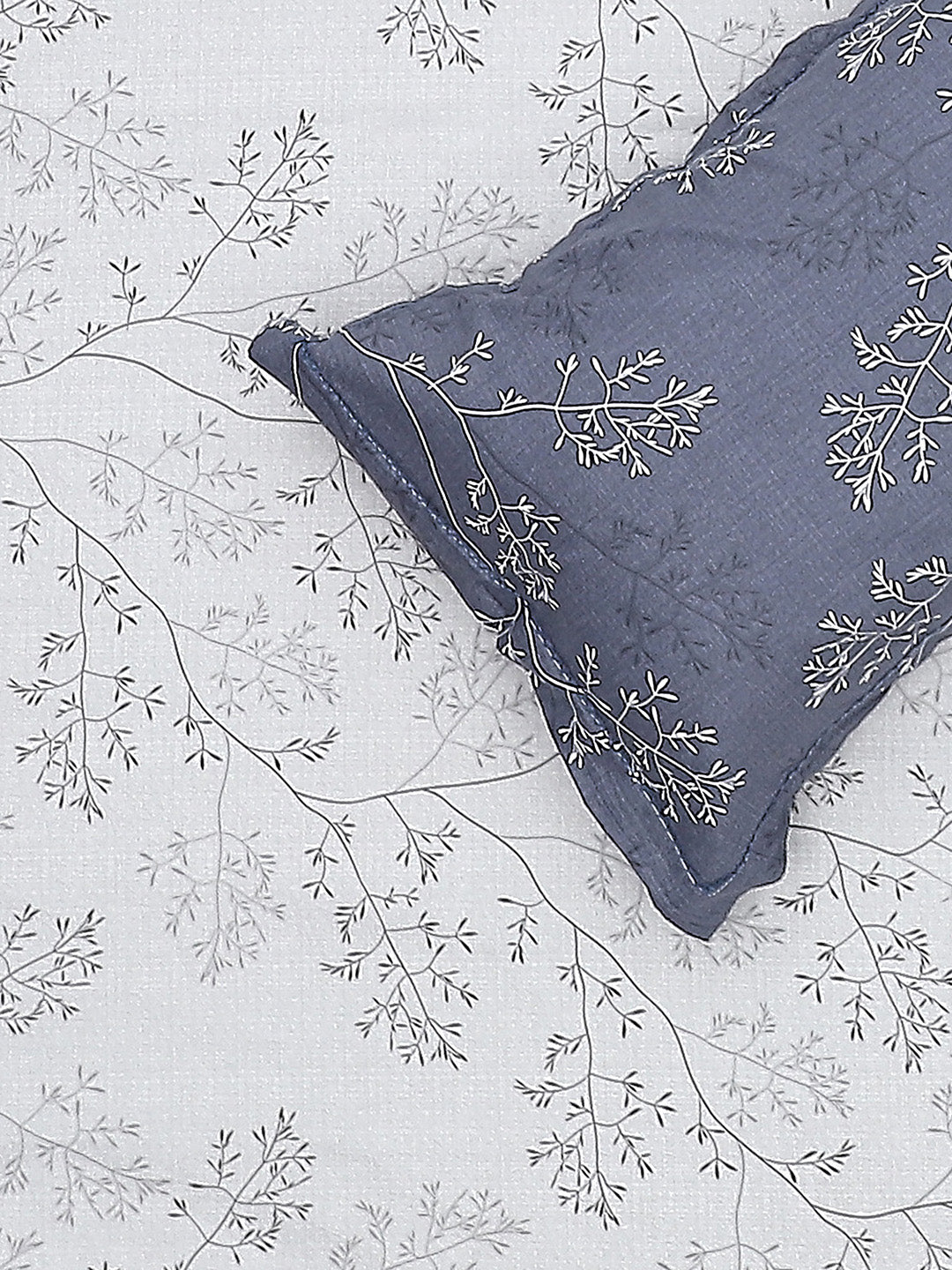 200 TC Cotton Double Bed Bedsheet with 2 Pillow Covers