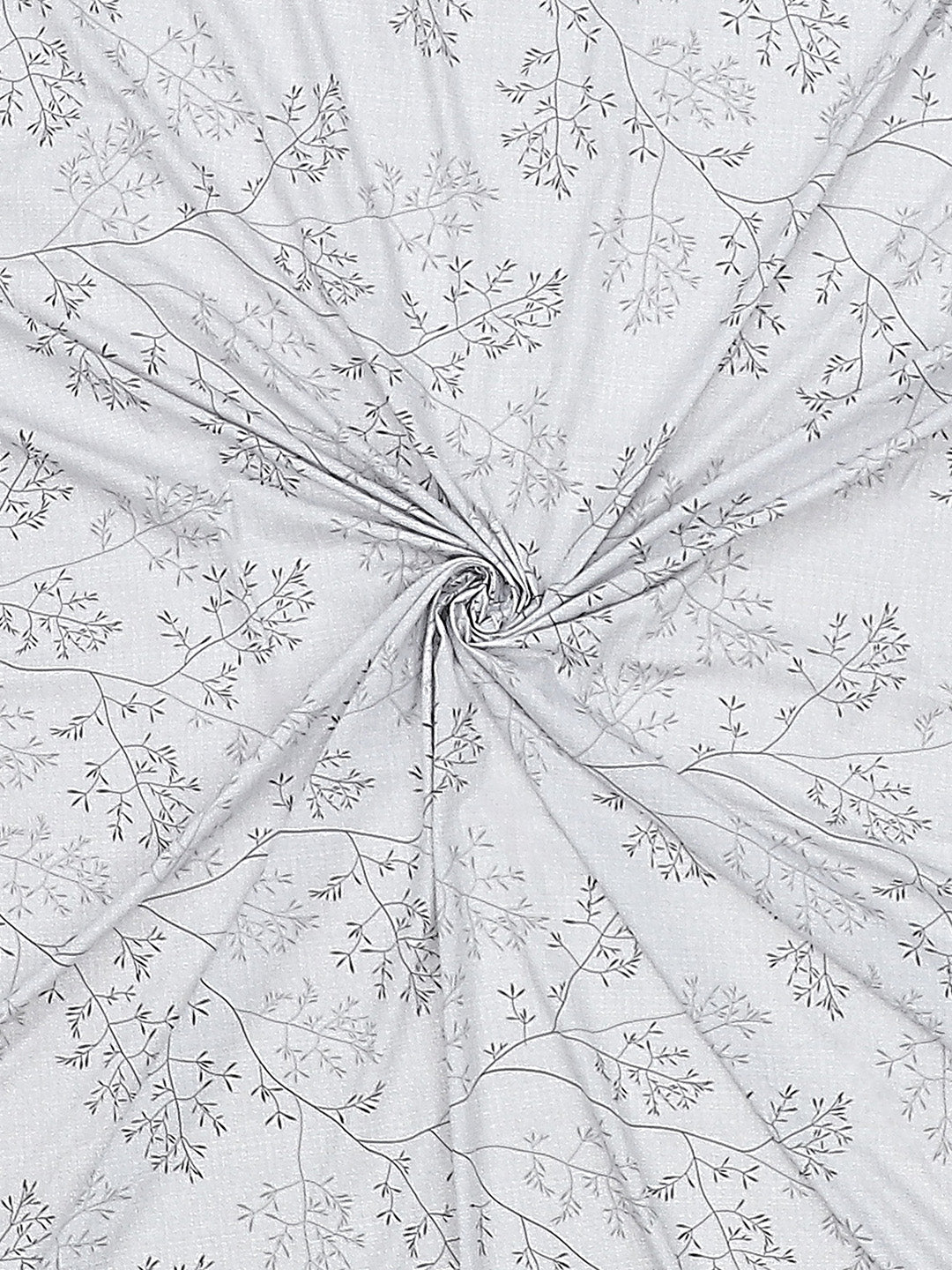 200 TC Cotton Double Bed Bedsheet with 2 Pillow Covers