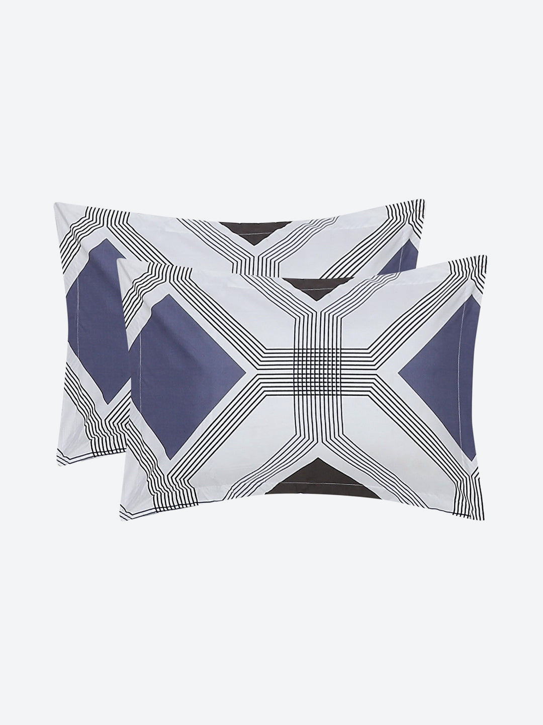 130 GSM Polyester Double Bed Bedsheet with 2 Pillow Covers