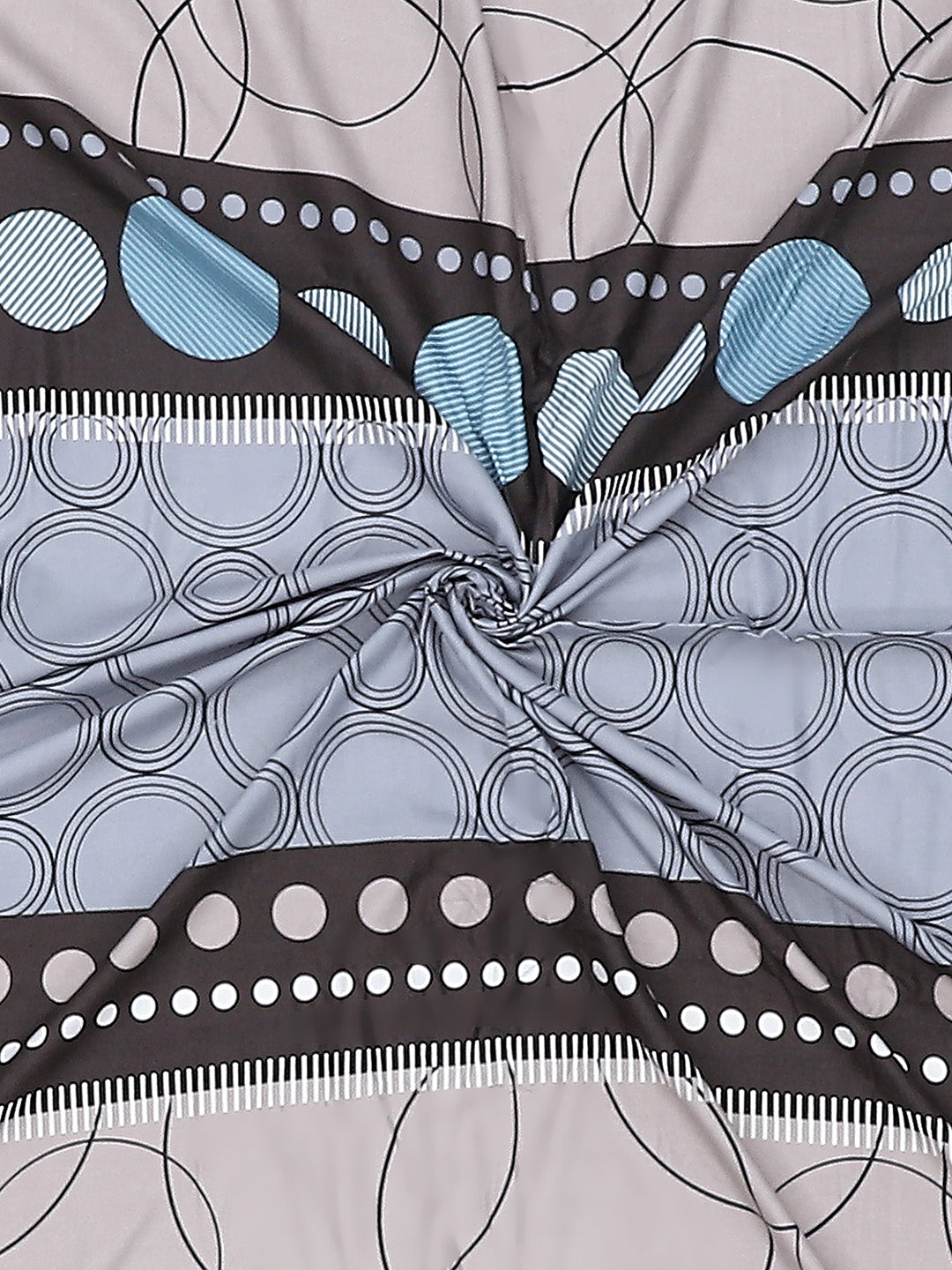 130 GSM Polyester Double Bed Bedsheet with 2 Pillow Covers