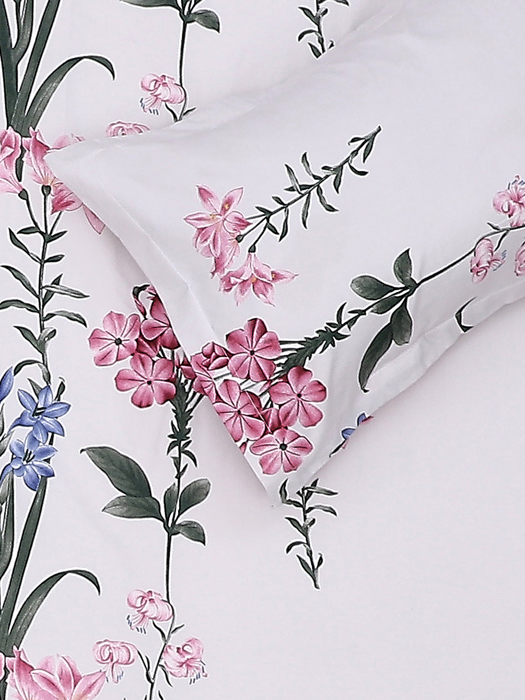 110 GSM Polyester Double Bed Bedsheet with 2 Pillow Covers - Updated - Updated - Updated
