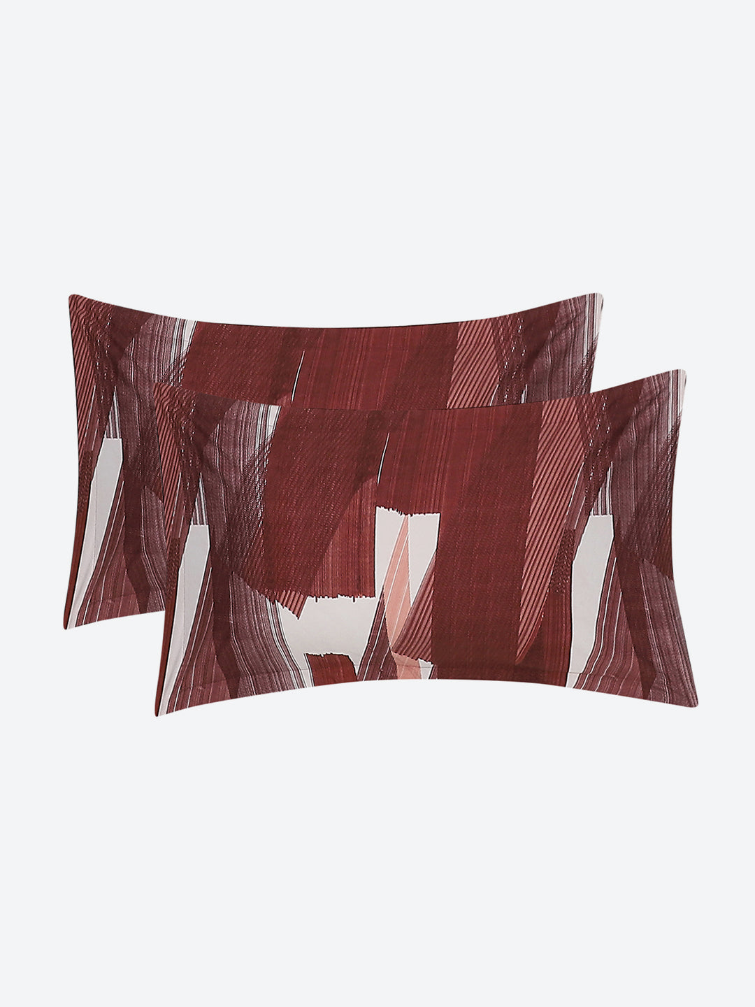 120 GSM Polyester Double Bed Bedsheet with 2 Pillow Covers - Updated - Updated