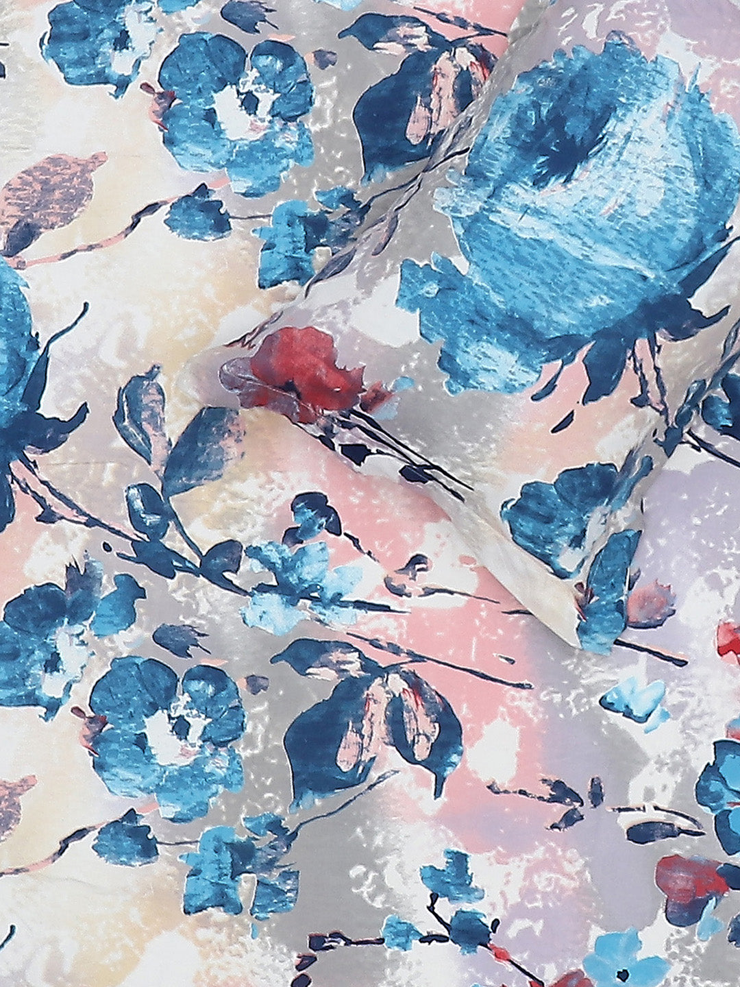 120 GSM Polyester Double Bed Bedsheet with 2 Pillow Covers - Updated - Updated