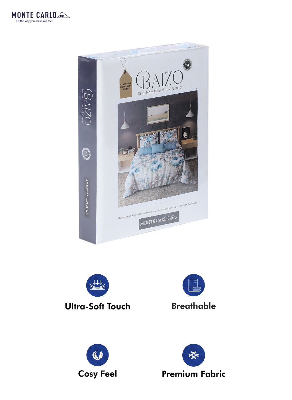 120 GSM Polyester Double Bed Bedsheet with 2 Pillow Covers - Updated - Updated