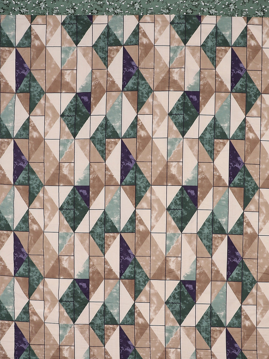 120 GSM Polyester Double Bed Bedsheet with 2 Pillow Covers - Updated - Updated