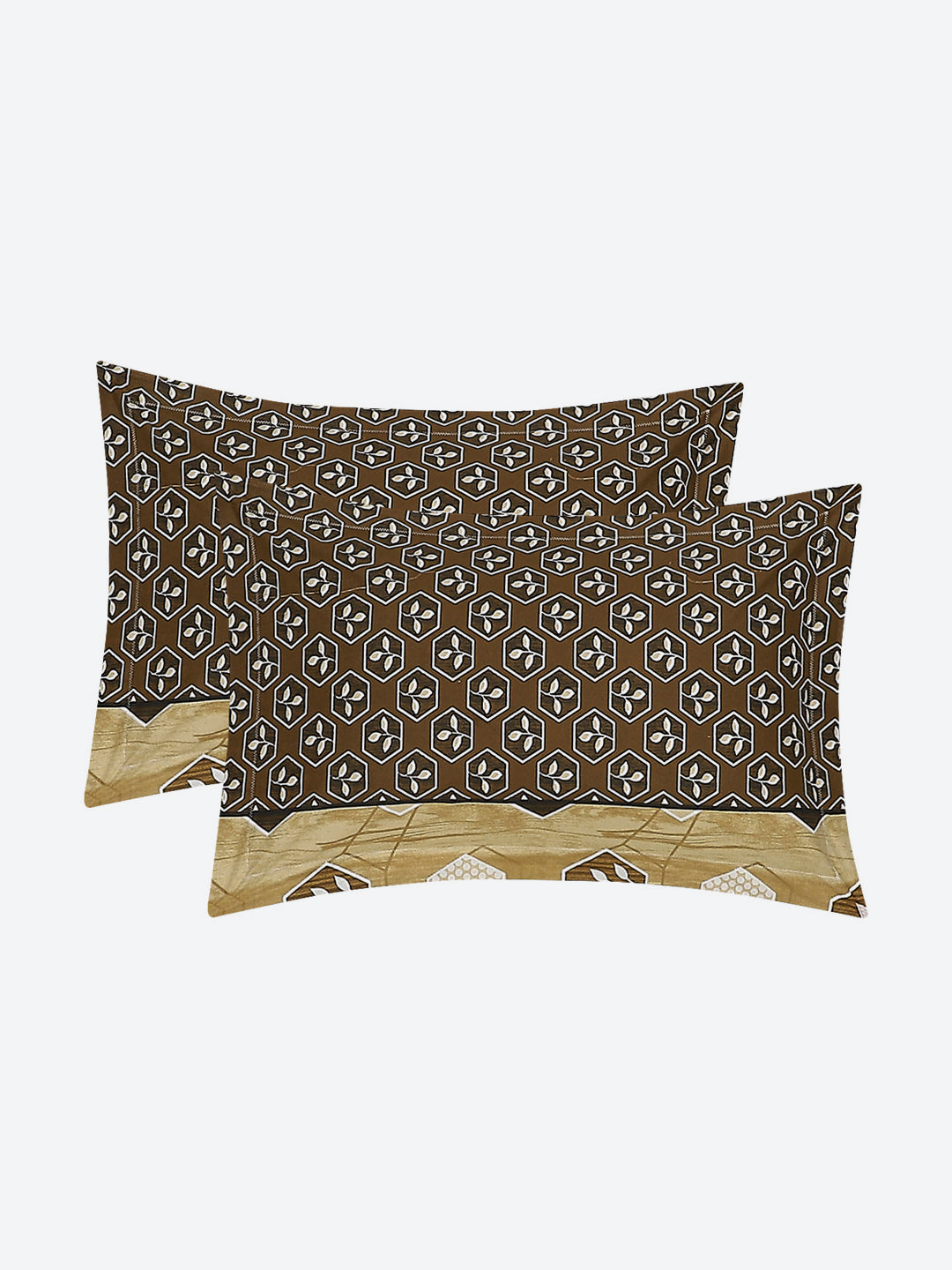 104 TC Cotton Double Bed Bedsheet with 2 Pillow Covers - Updated - Updated - Updated