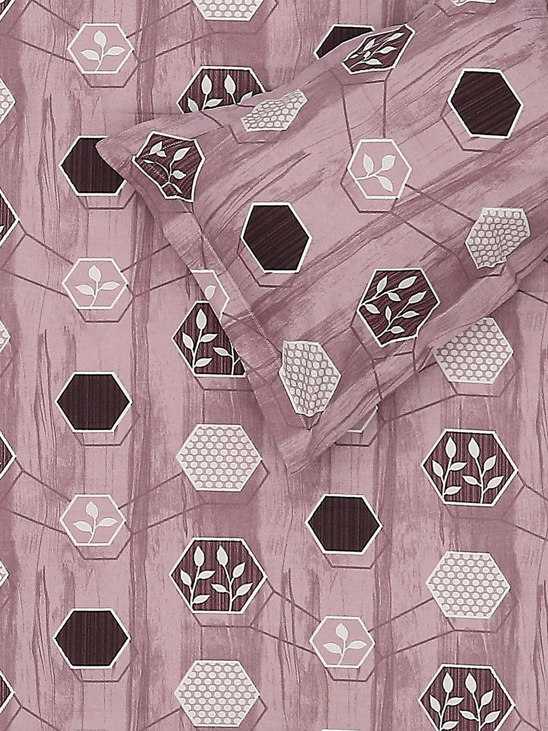 104 TC Cotton Double Bed Bedsheet with 2 Pillow Covers - Updated - Updated - Updated