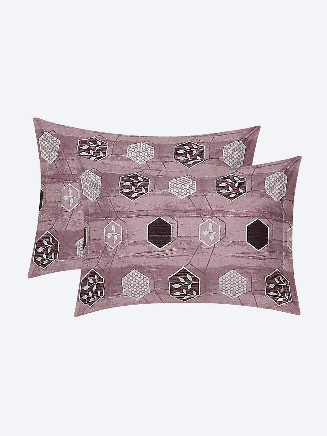 104 TC Cotton Double Bed Bedsheet with 2 Pillow Covers - Updated - Updated - Updated