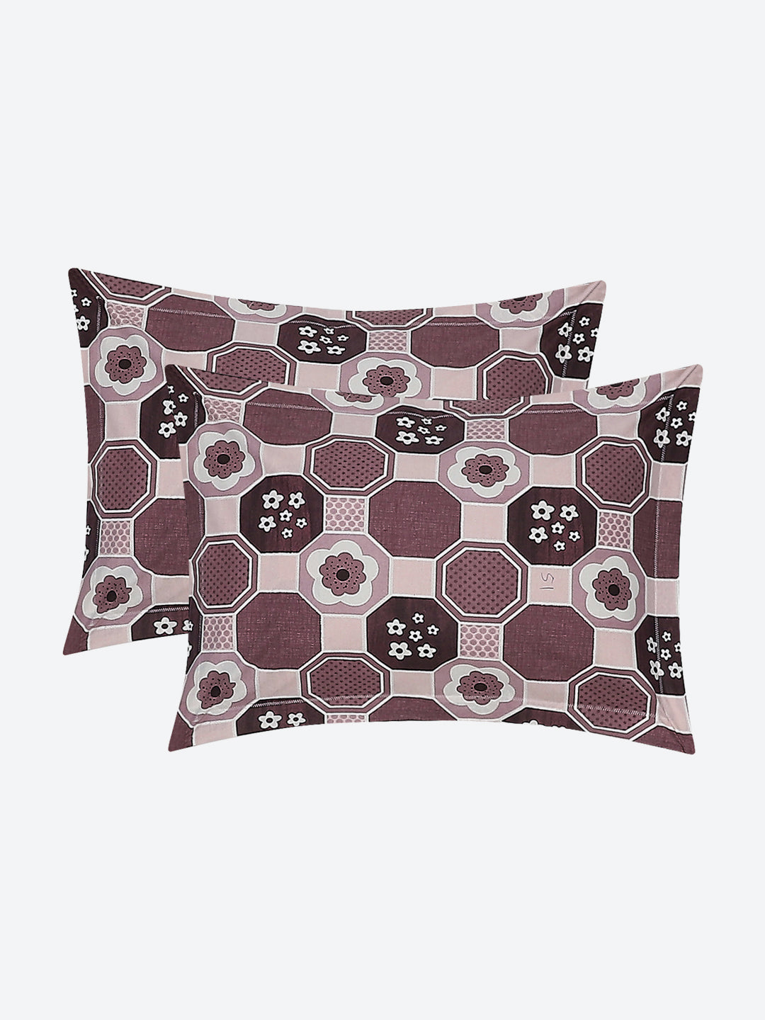 104 TC Cotton Double Bed Bedsheet with 2 Pillow Covers - Updated - Updated - Updated