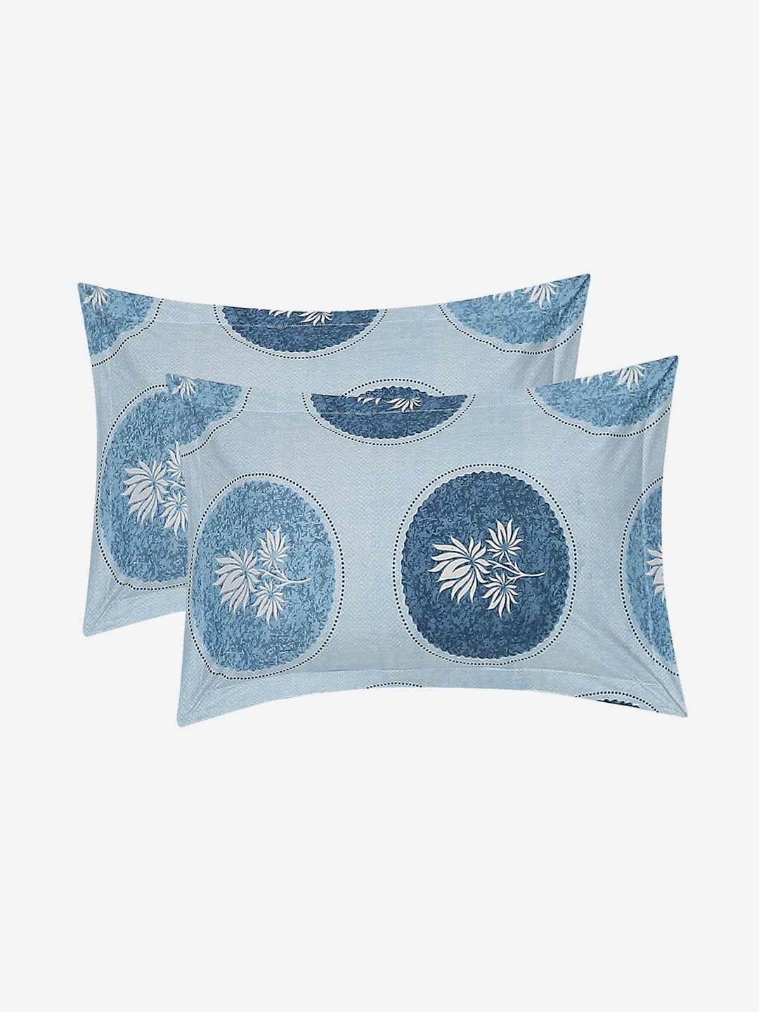 104 TC Cotton Double Bed Bedsheet with 2 Pillow Covers - Updated - Updated - Updated