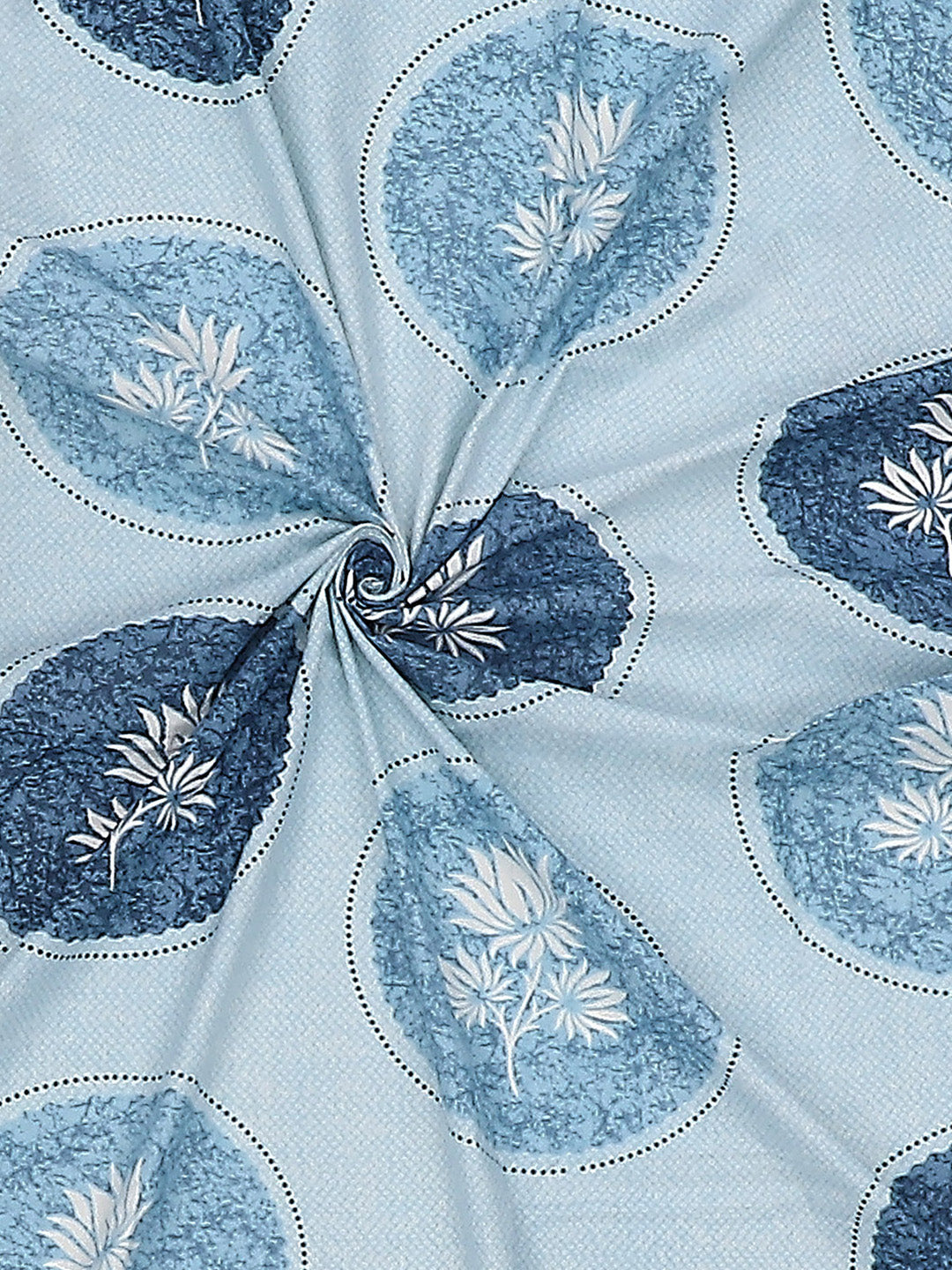 104 TC Cotton Double Bed Bedsheet with 2 Pillow Covers - Updated - Updated - Updated