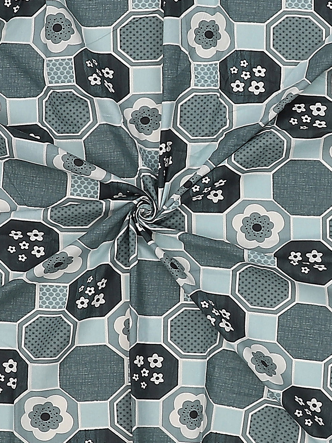 104 TC Cotton Double Bed Bedsheet with 2 Pillow Covers - Updated - Updated - Updated