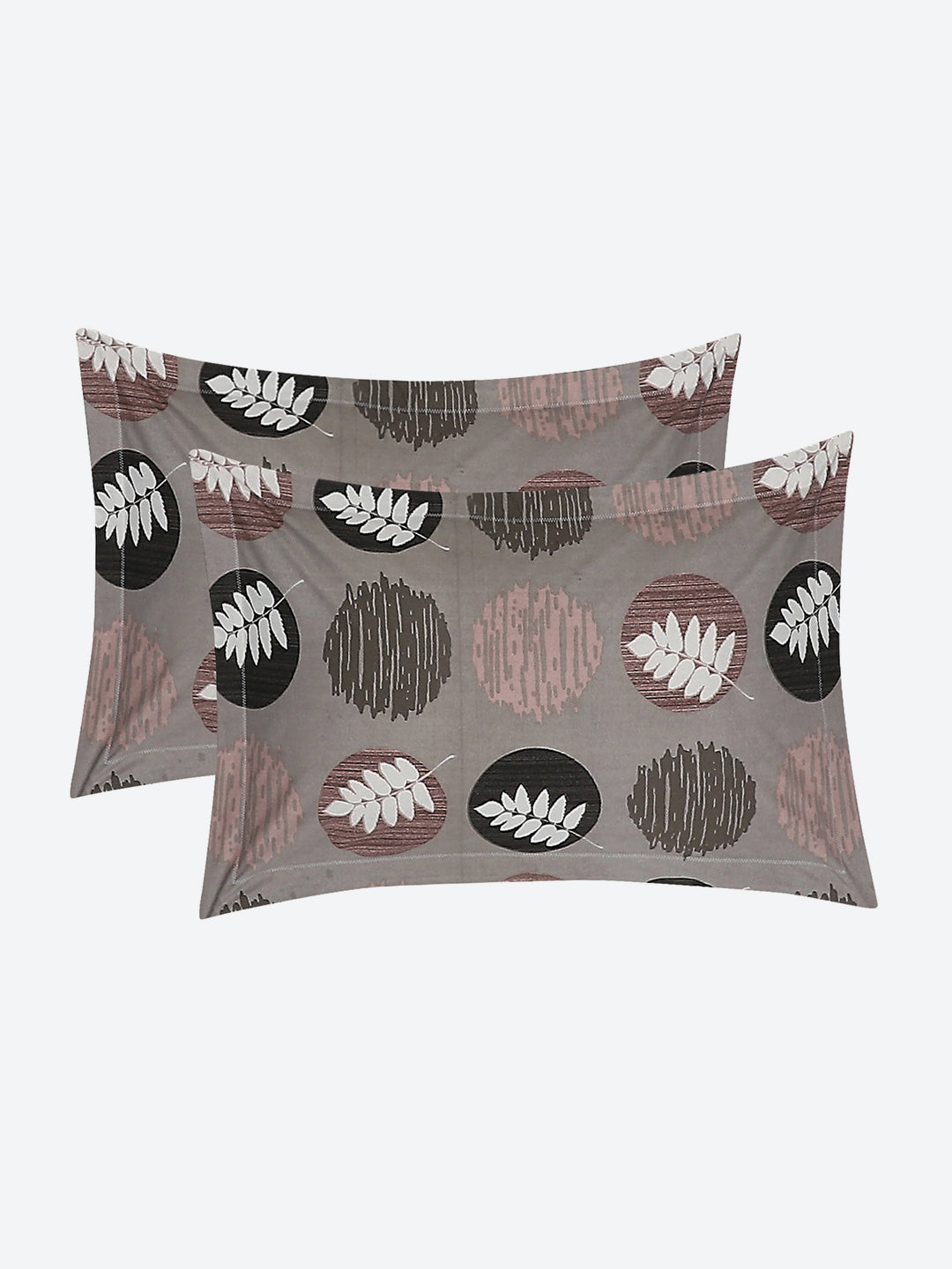 104 TC Cotton Double Bed Bedsheet with 2 Pillow Covers - Updated - Updated - Updated