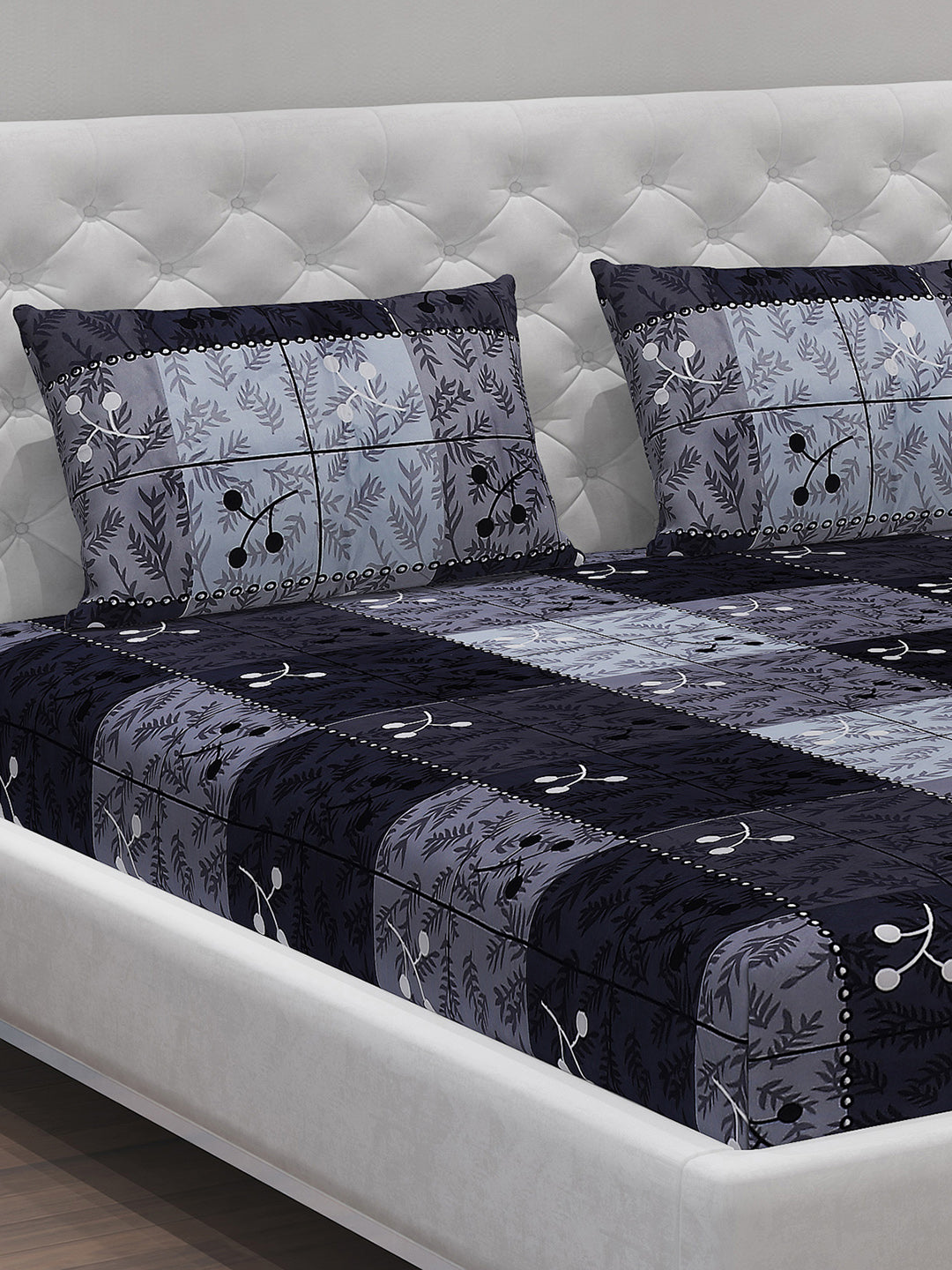 MOCA by Monte Carlo 120 GSM Microfibre Double Bedsheet with 2 Pillow Covers