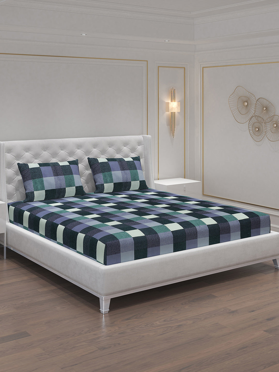 MOCA by Monte Carlo 120 GSM Microfibre Double Bedsheet with 2 Pillow Covers