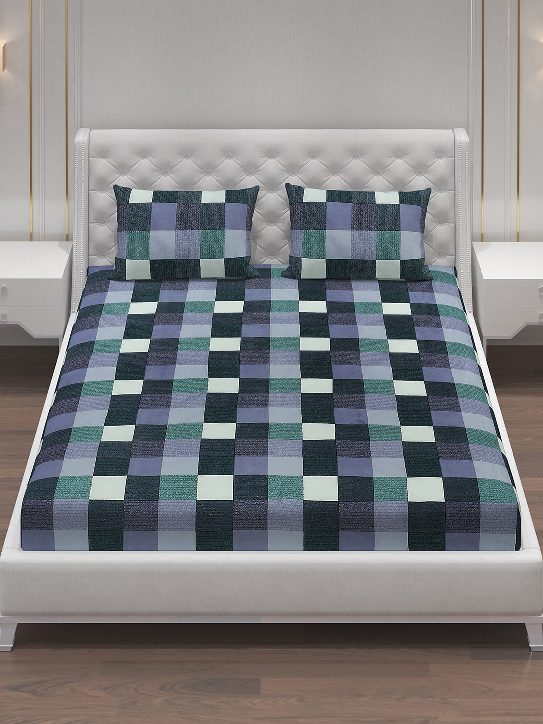 MOCA by Monte Carlo 120 GSM Microfibre Double Bedsheet with 2 Pillow Covers