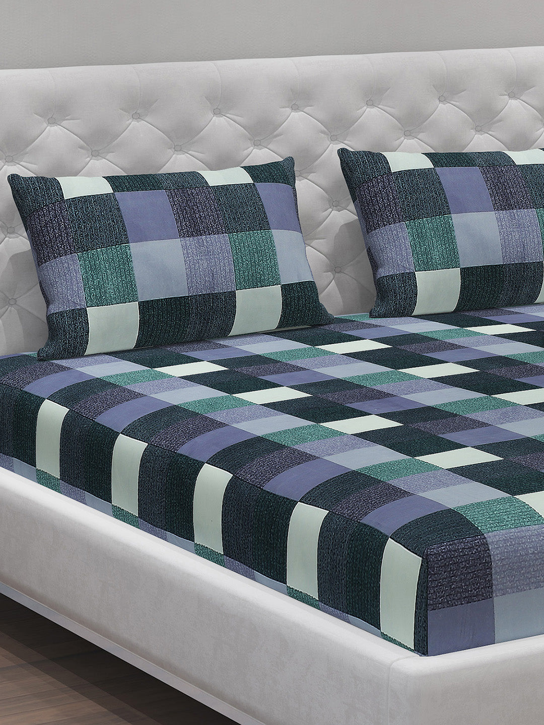 MOCA by Monte Carlo 120 GSM Microfibre Double Bedsheet with 2 Pillow Covers