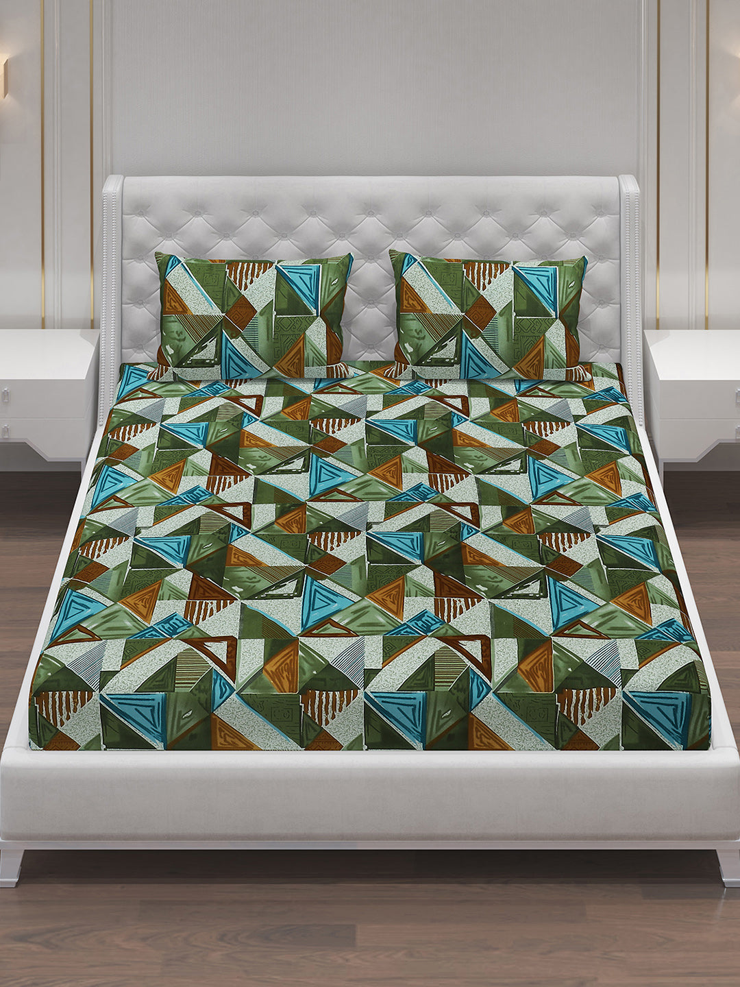 MOCA by Monte Carlo 120 GSM Microfibre Double Bedsheet with 2 Pillow Covers