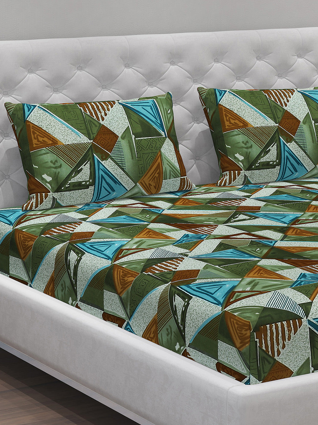 MOCA by Monte Carlo 120 GSM Microfibre Double Bedsheet with 2 Pillow Covers