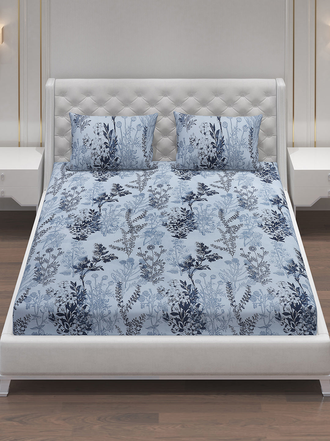 MOCA by Monte Carlo 120 GSM Microfibre Double Bedsheet with 2 Pillow Covers