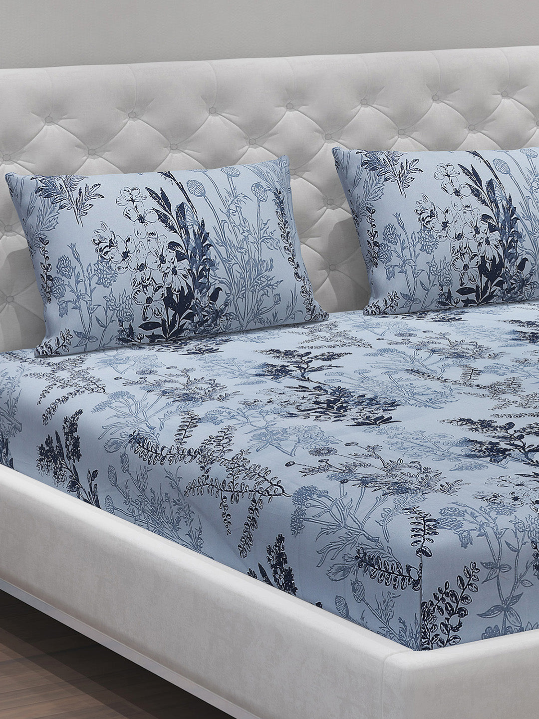 MOCA by Monte Carlo 120 GSM Microfibre Double Bedsheet with 2 Pillow Covers
