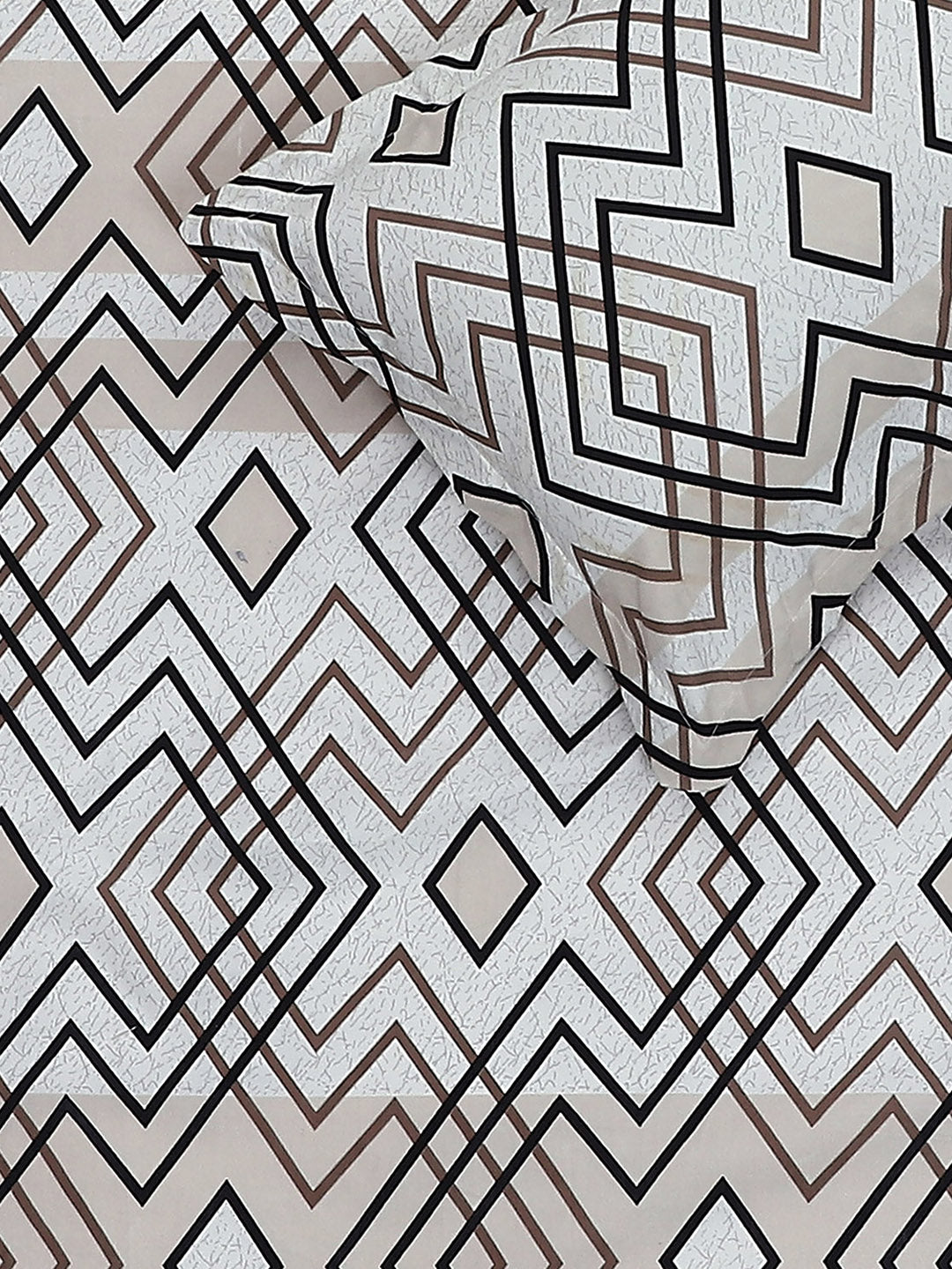 MOCA by Monte Carlo 120 GSM Microfibre Double Bedsheet with 2 Pillow Covers