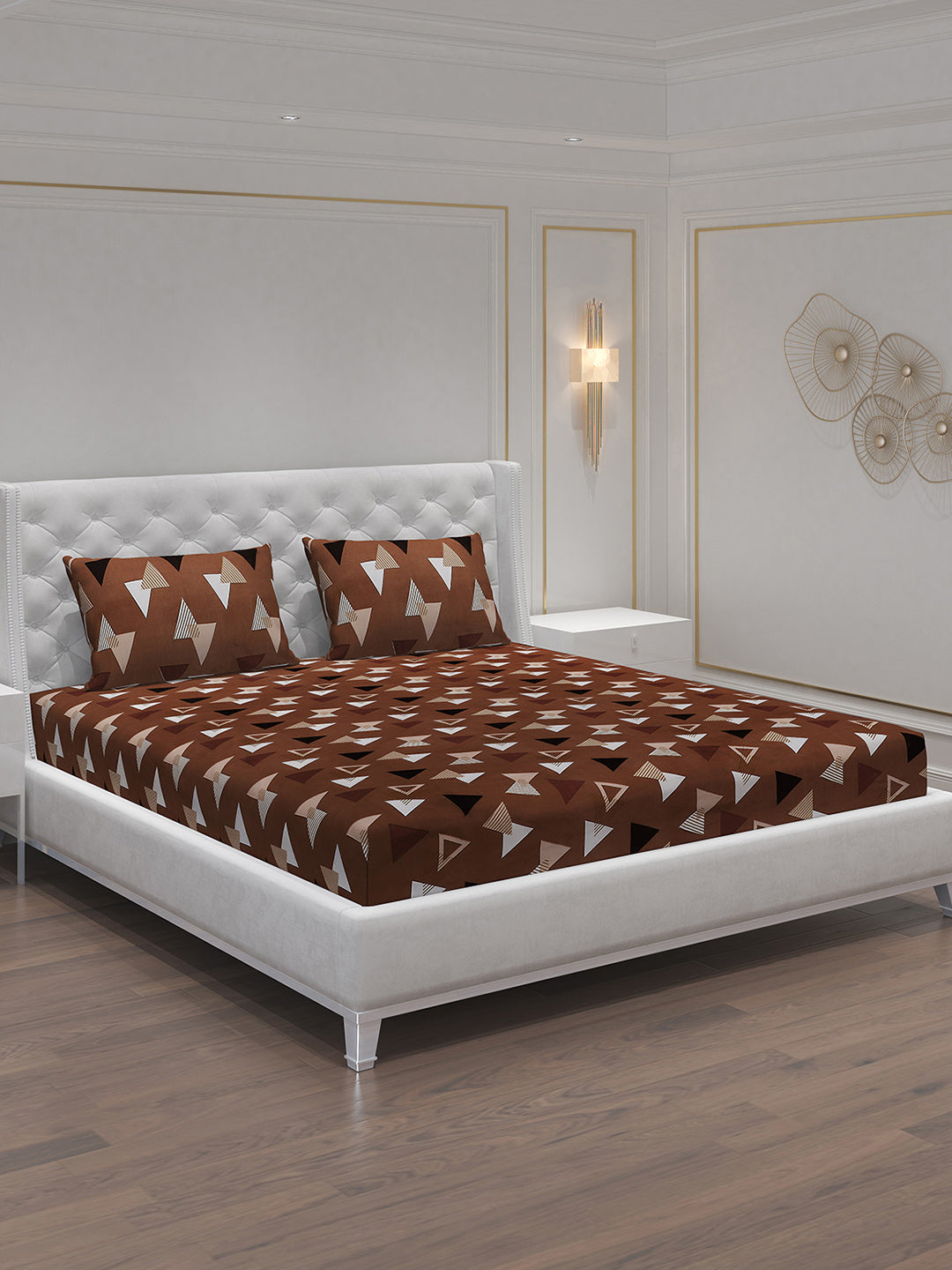 MOCA by Monte Carlo 120 GSM Microfibre Double Bedsheet with 2 Pillow Covers