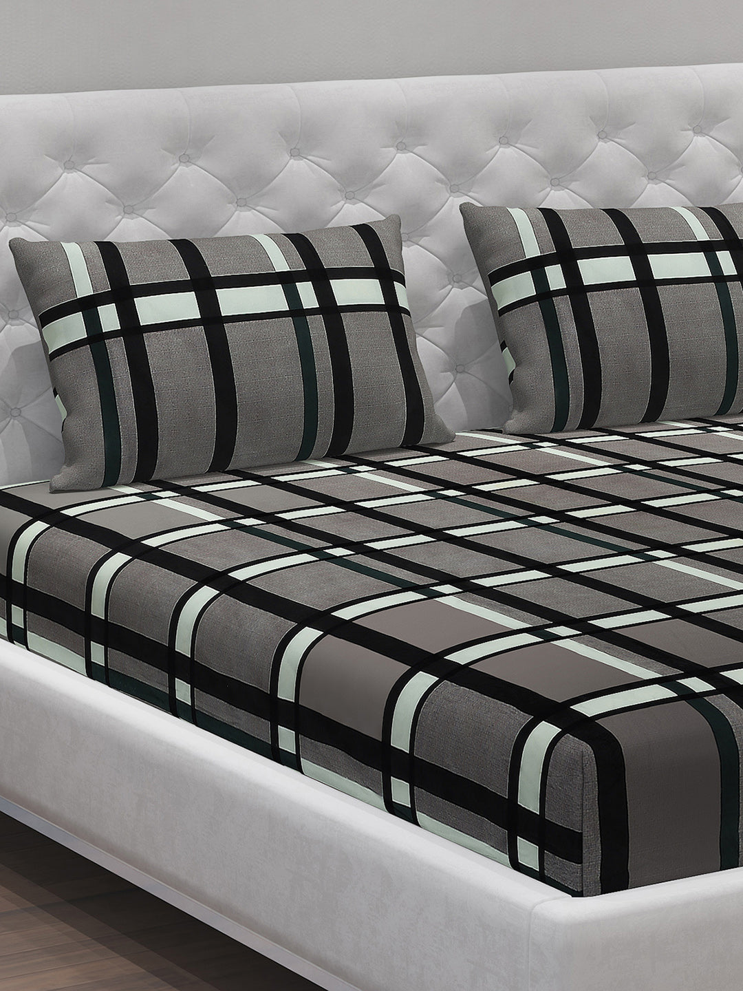 MOCA by Monte Carlo 120 GSM Microfibre Double Bedsheet with 2 Pillow Covers