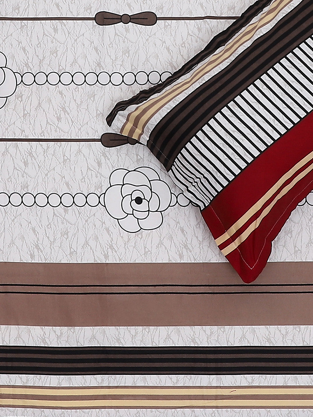 MOCA by Monte Carlo 120 GSM Microfibre Double Bedsheet with 2 Pillow Covers