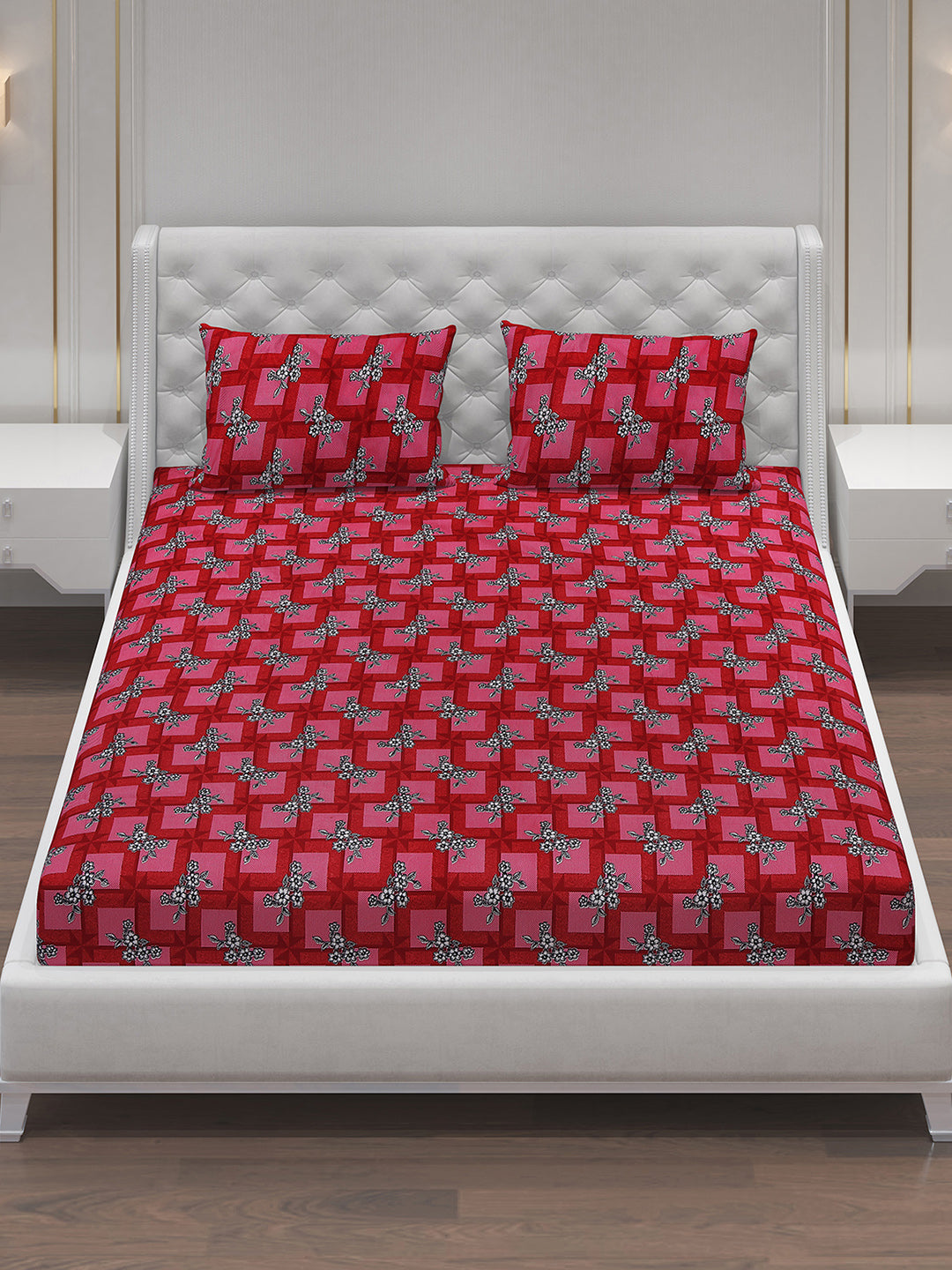 MOCA by Monte Carlo 120 GSM Microfibre Double Bedsheet (2 Pcs Set)