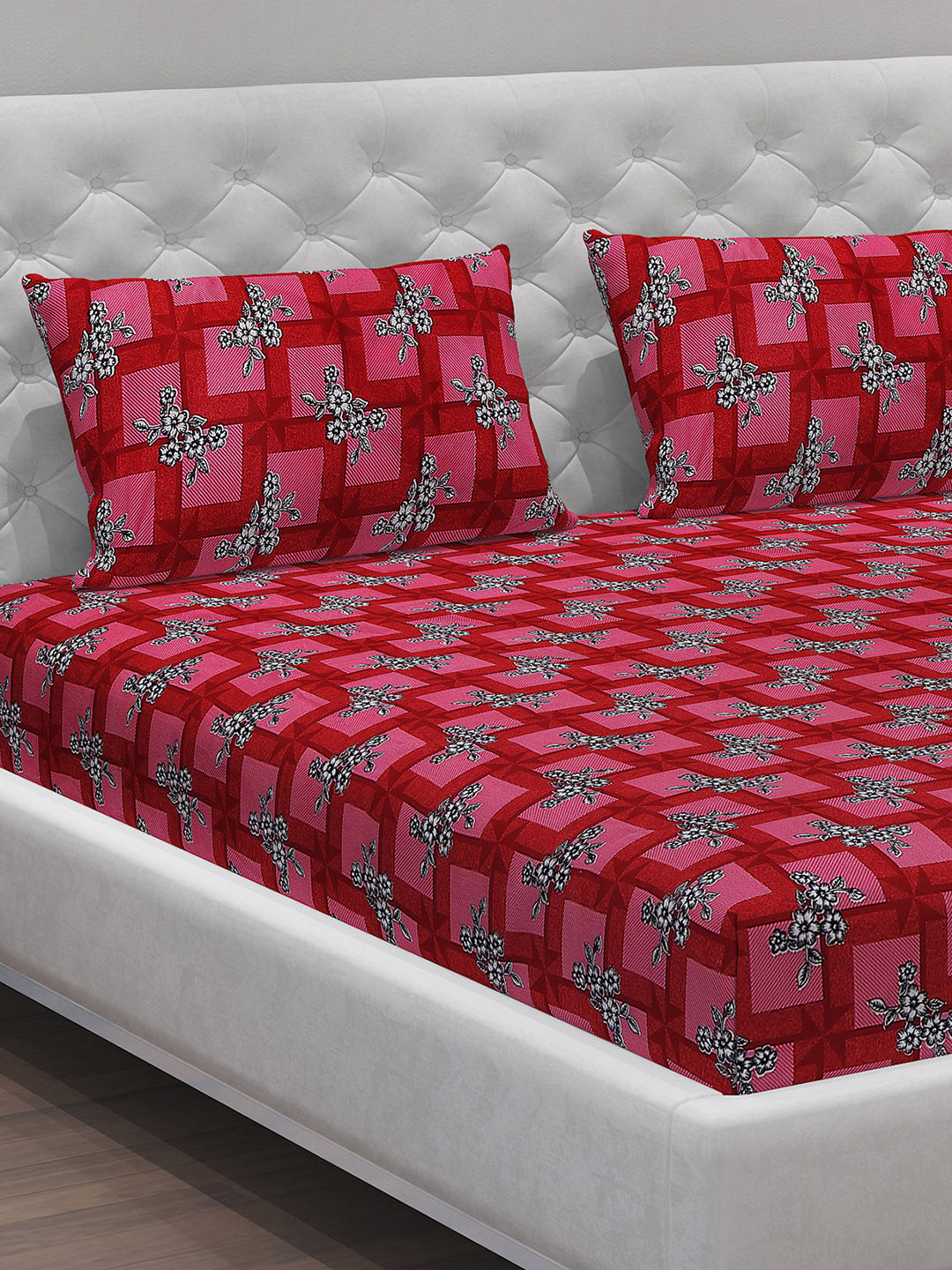 MOCA by Monte Carlo 120 GSM Microfibre Double Bedsheet (2 Pcs Set)