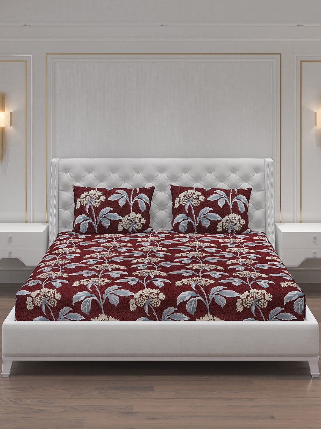 MOCA by Monte Carlo 120 GSM Microfibre Double Bedsheet (2 Pcs Set)