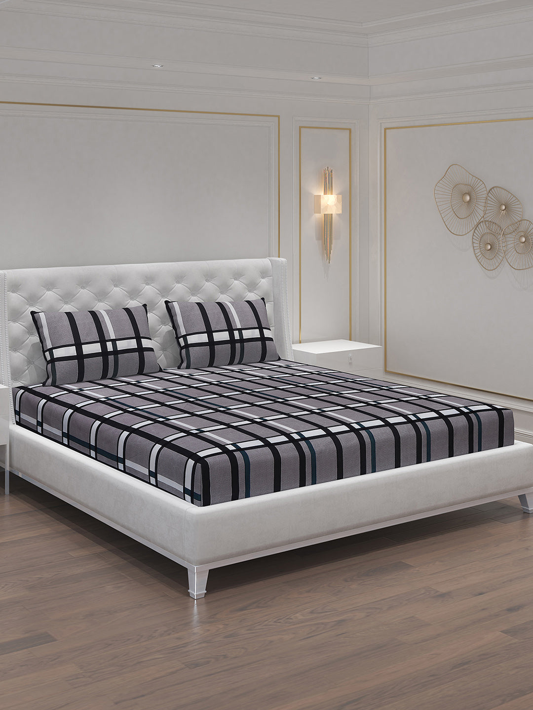 MOCA by Monte Carlo 120 GSM Microfibre Double Bedsheet (2 Pcs Set)