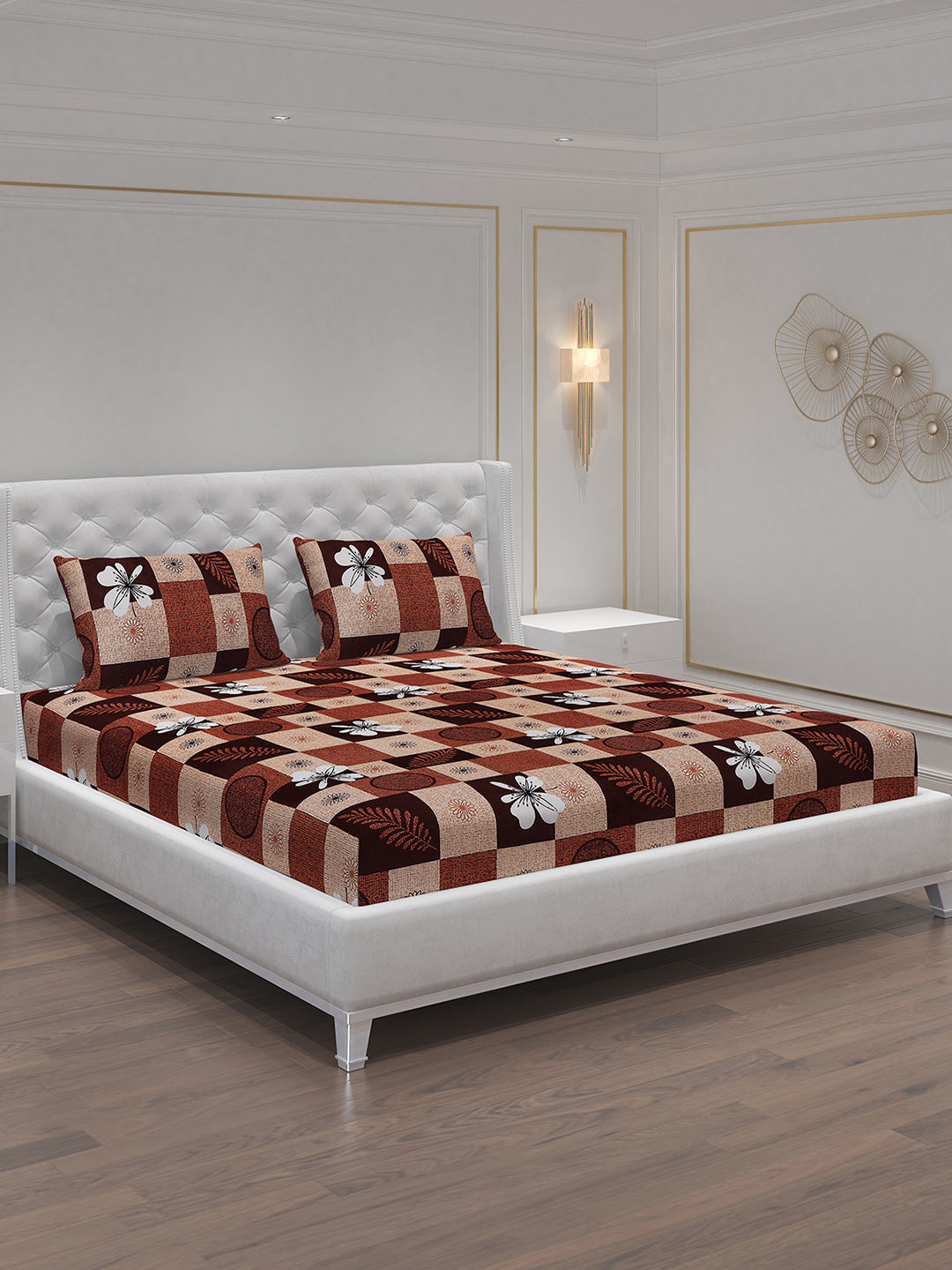 MOCA by Monte Carlo 120 GSM Microfibre Double Bedsheet (2 Pcs Set)