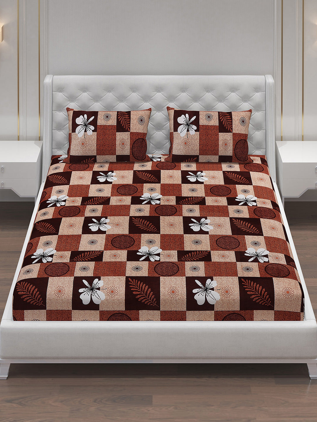MOCA by Monte Carlo 120 GSM Microfibre Double Bedsheet (2 Pcs Set)