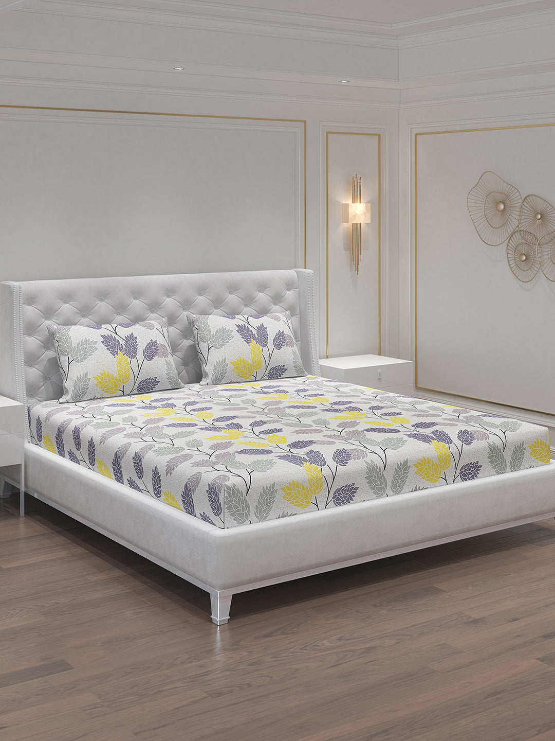 MOCA by Monte Carlo 120 GSM Microfibre Double Bedsheet (2 Pcs Set)