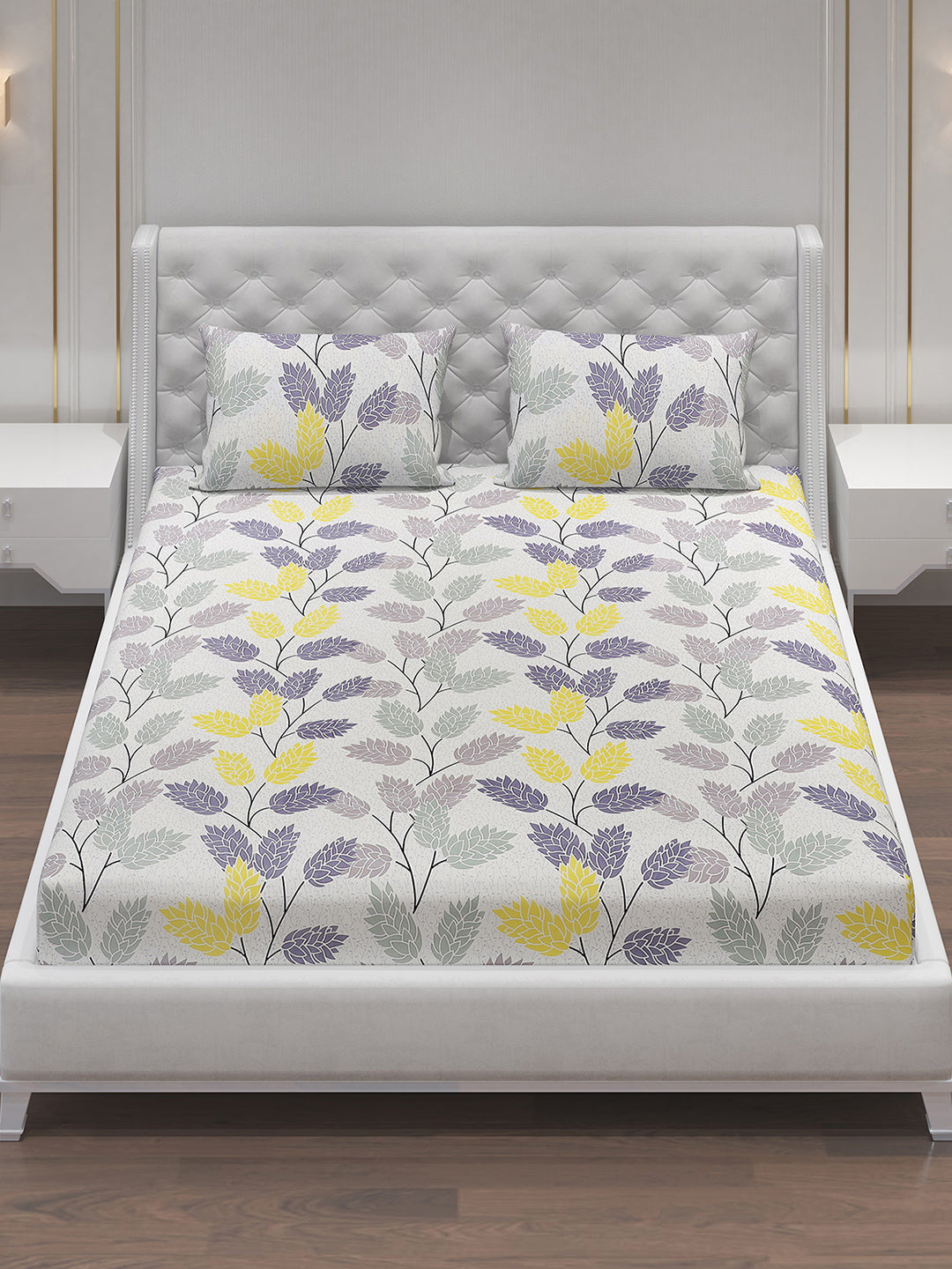 MOCA by Monte Carlo 120 GSM Microfibre Double Bedsheet (2 Pcs Set)