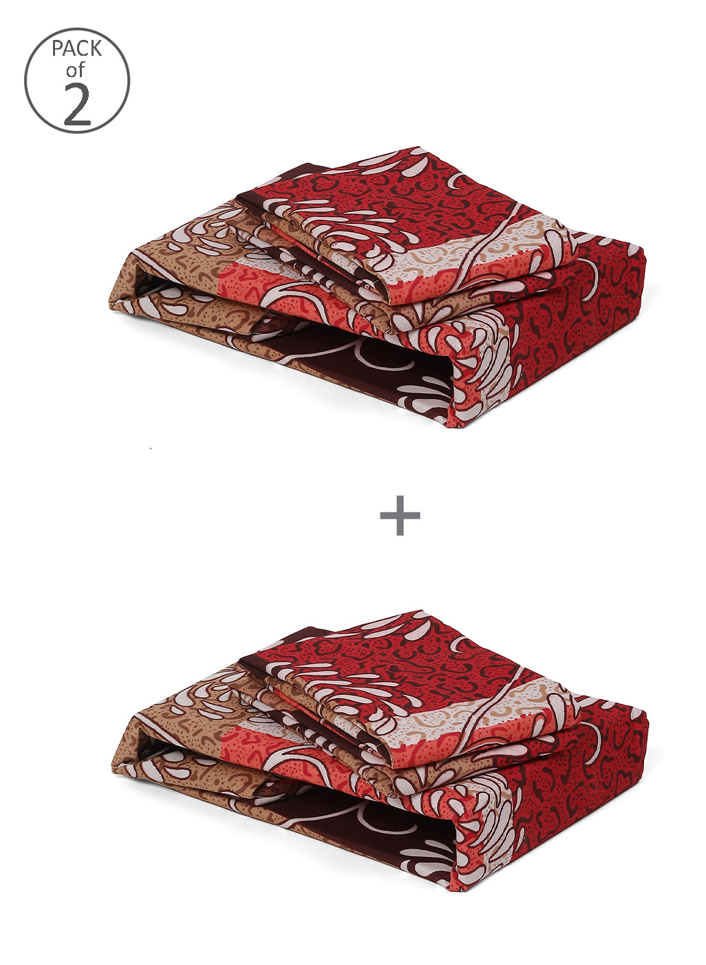 MOCA by Monte Carlo 120 GSM Microfibre Double Bedsheet (2 Pcs Set)