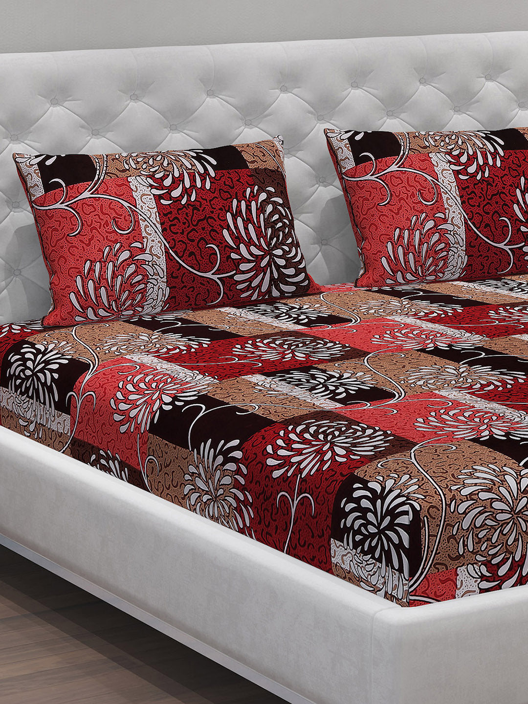 MOCA by Monte Carlo 120 GSM Microfibre Double Bedsheet (2 Pcs Set)