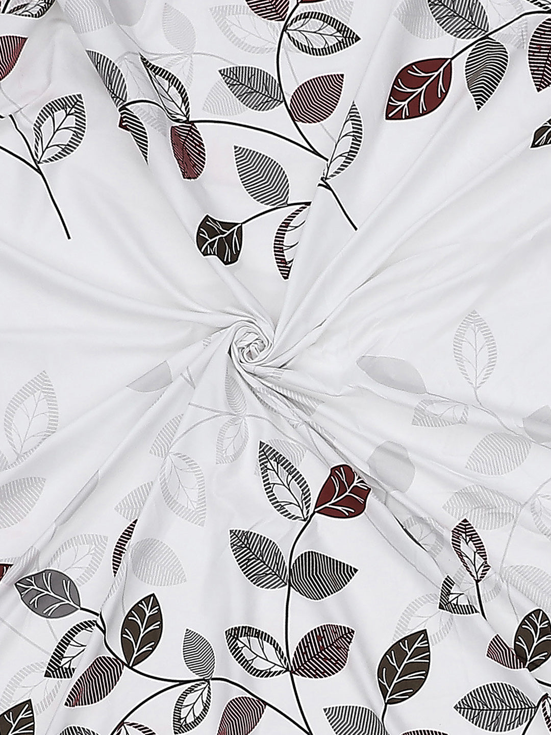 130 GSM Polyester Double Bed Bedsheet with 2 Pillow Covers