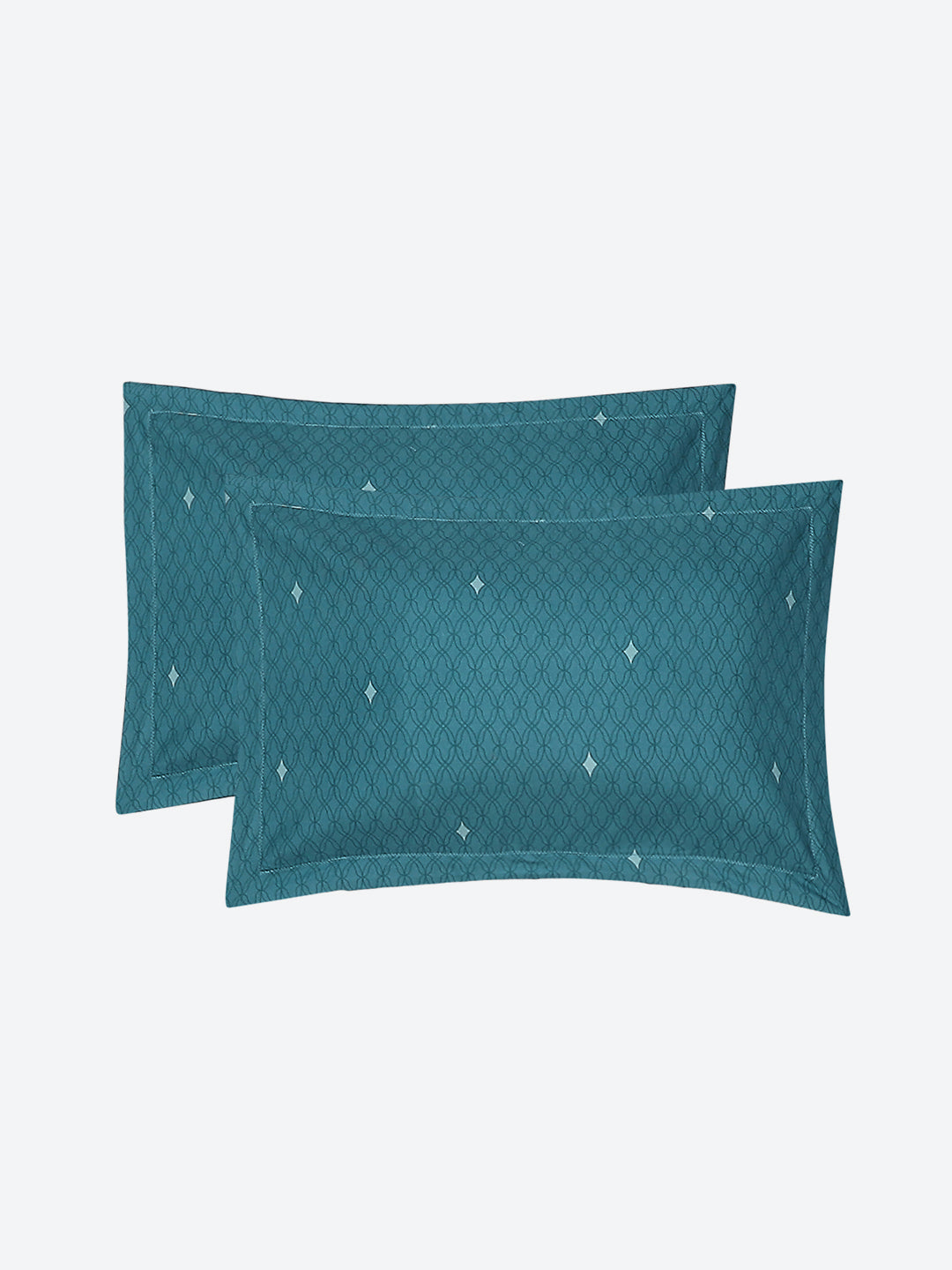 130 GSM Polyester Double Bed Bedsheet with 2 Pillow Covers
