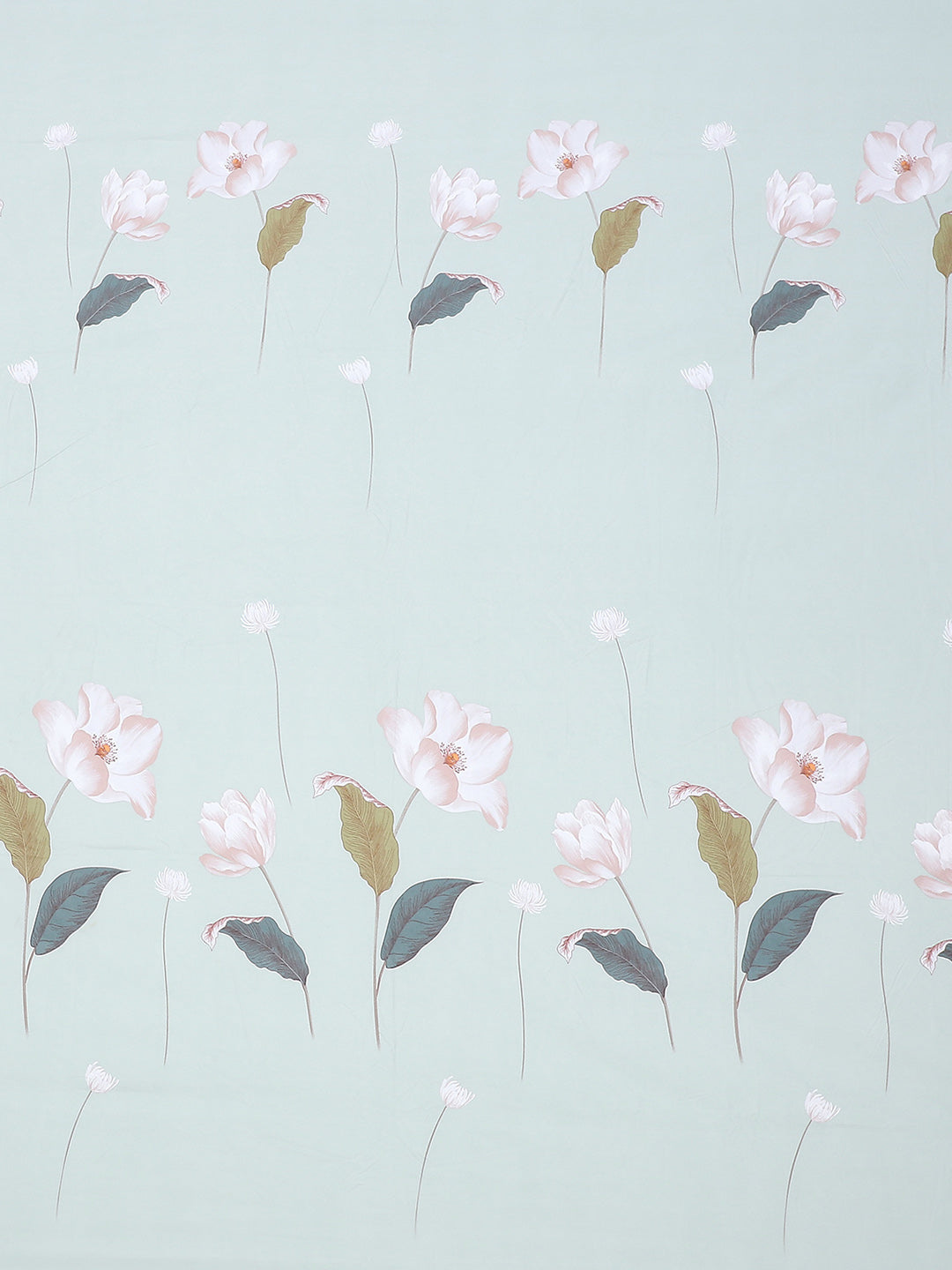 130 GSM Polyester Double Bed Bedsheet with 2 Pillow Covers