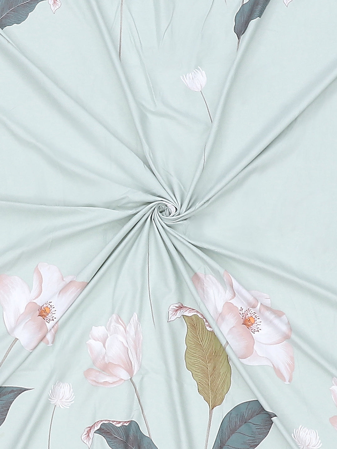 130 GSM Polyester Double Bed Bedsheet with 2 Pillow Covers