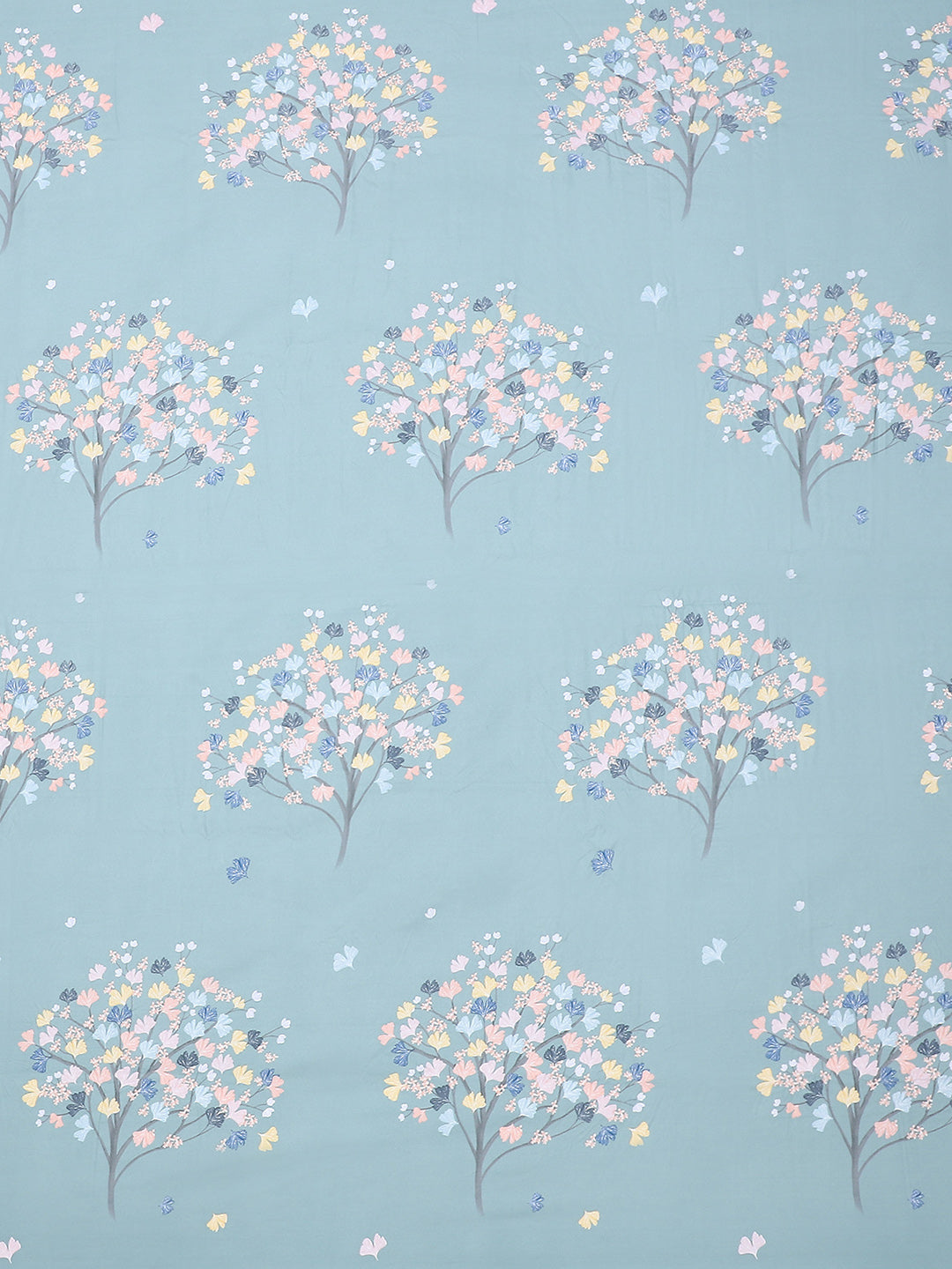 130 GSM Polyester Double Bed Bedsheet with 2 Pillow Covers